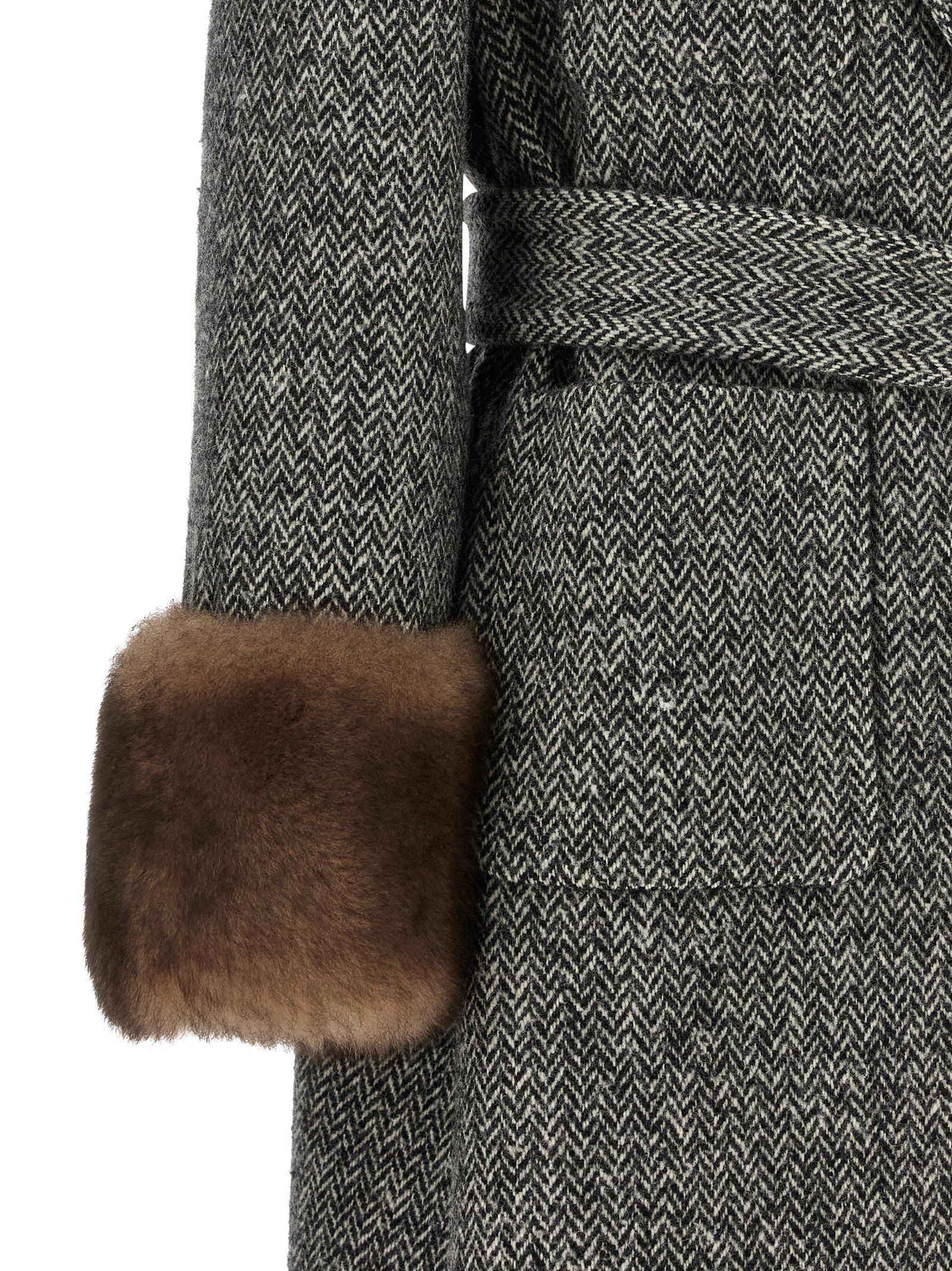 Virgin Wool Women's Coat - Valentino Garavani - Modalova