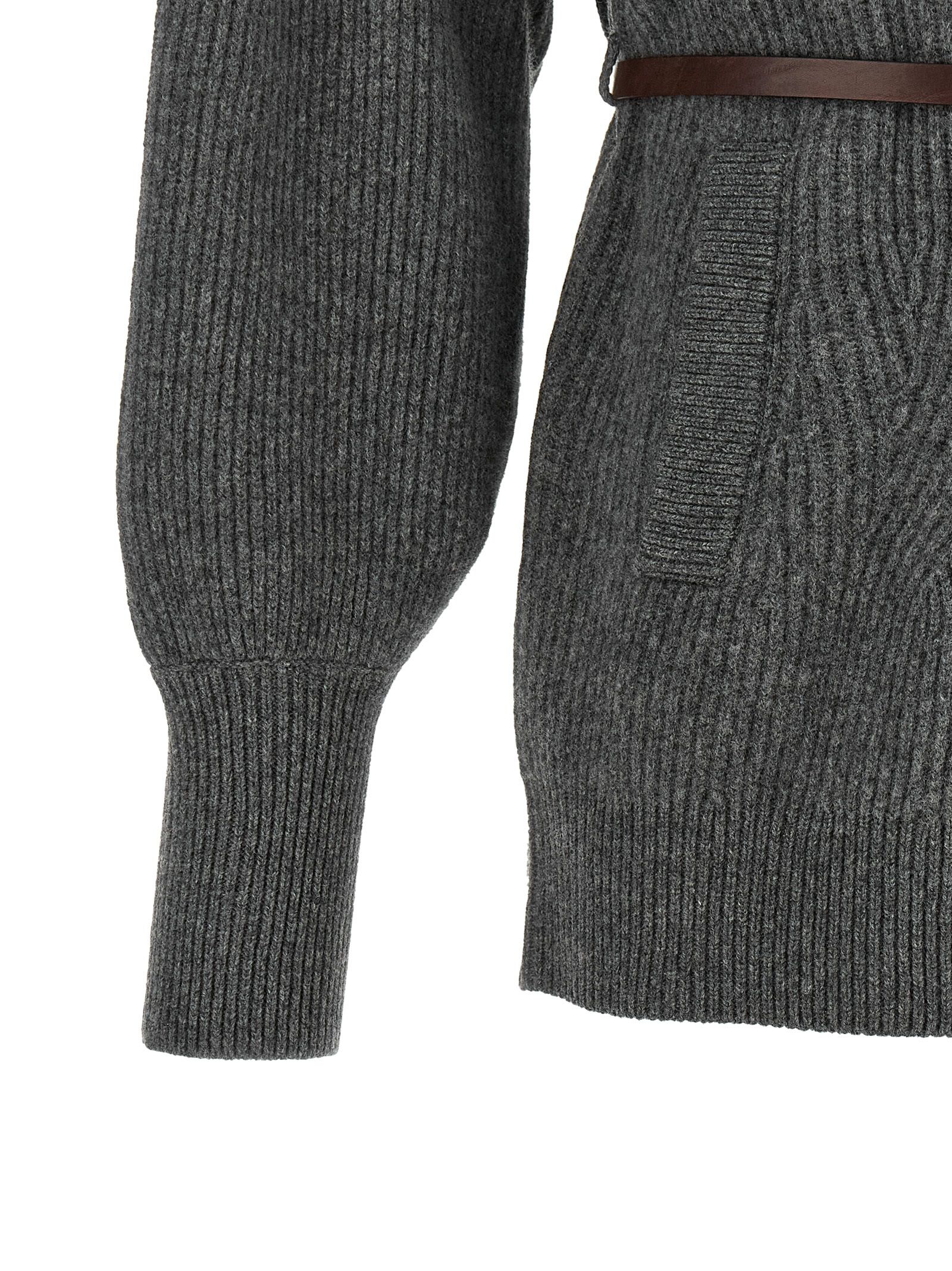 Virgin Wool Women's Cardigan - Brunello Cucinelli - Modalova