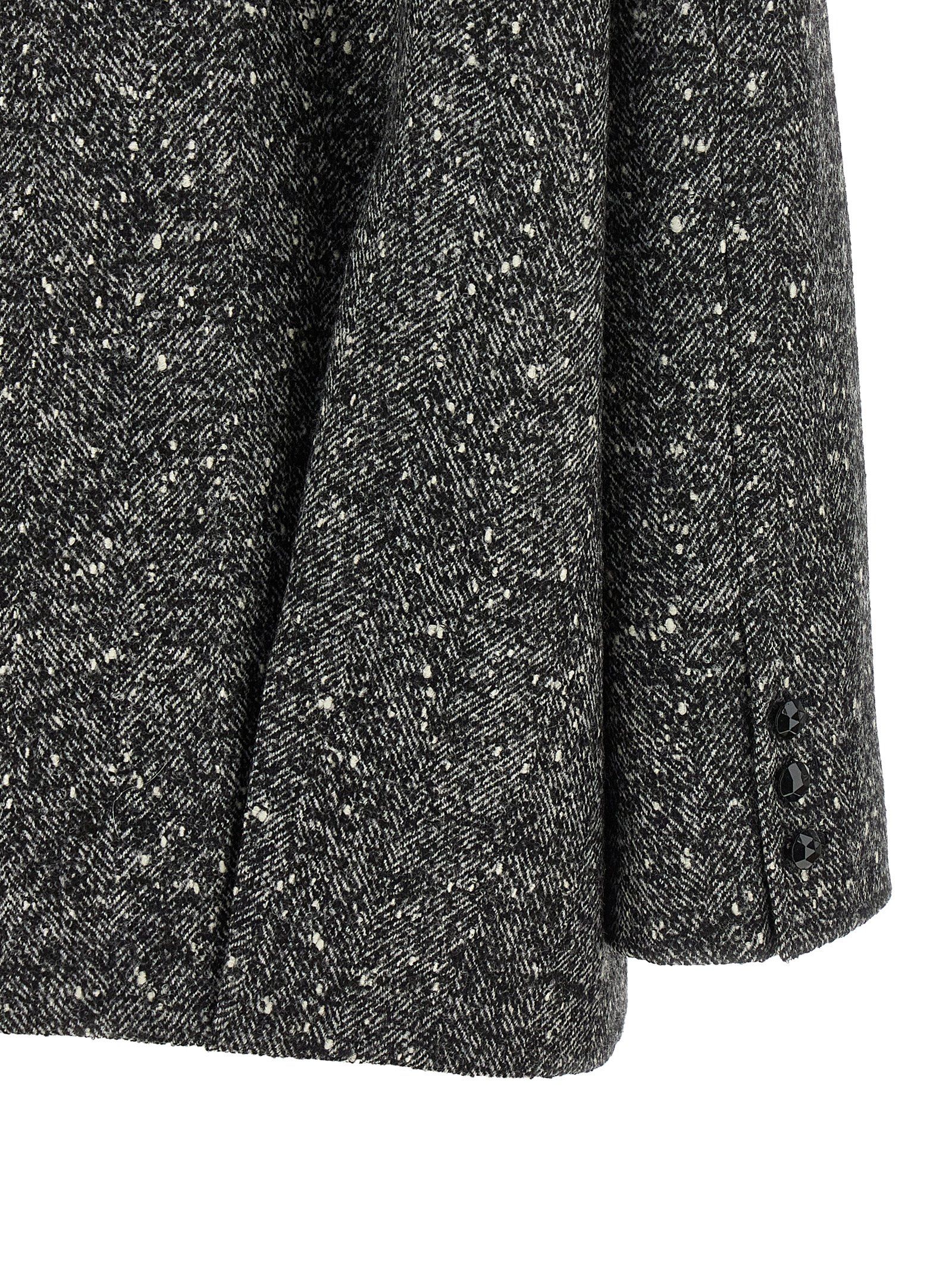 Virgin Wool Women's Coat - Valentino Garavani - Modalova