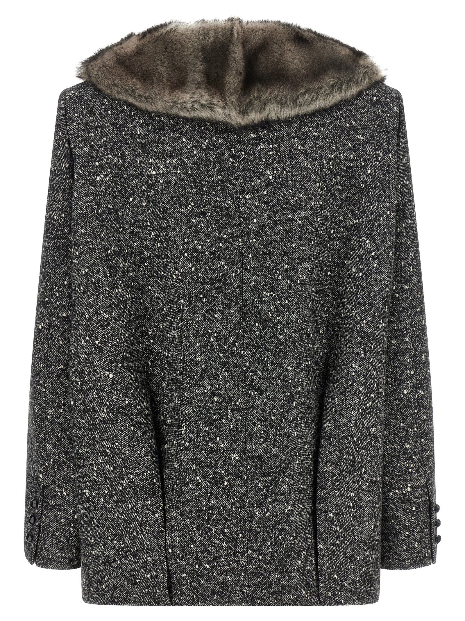 Virgin Wool Women's Coat - Valentino Garavani - Modalova