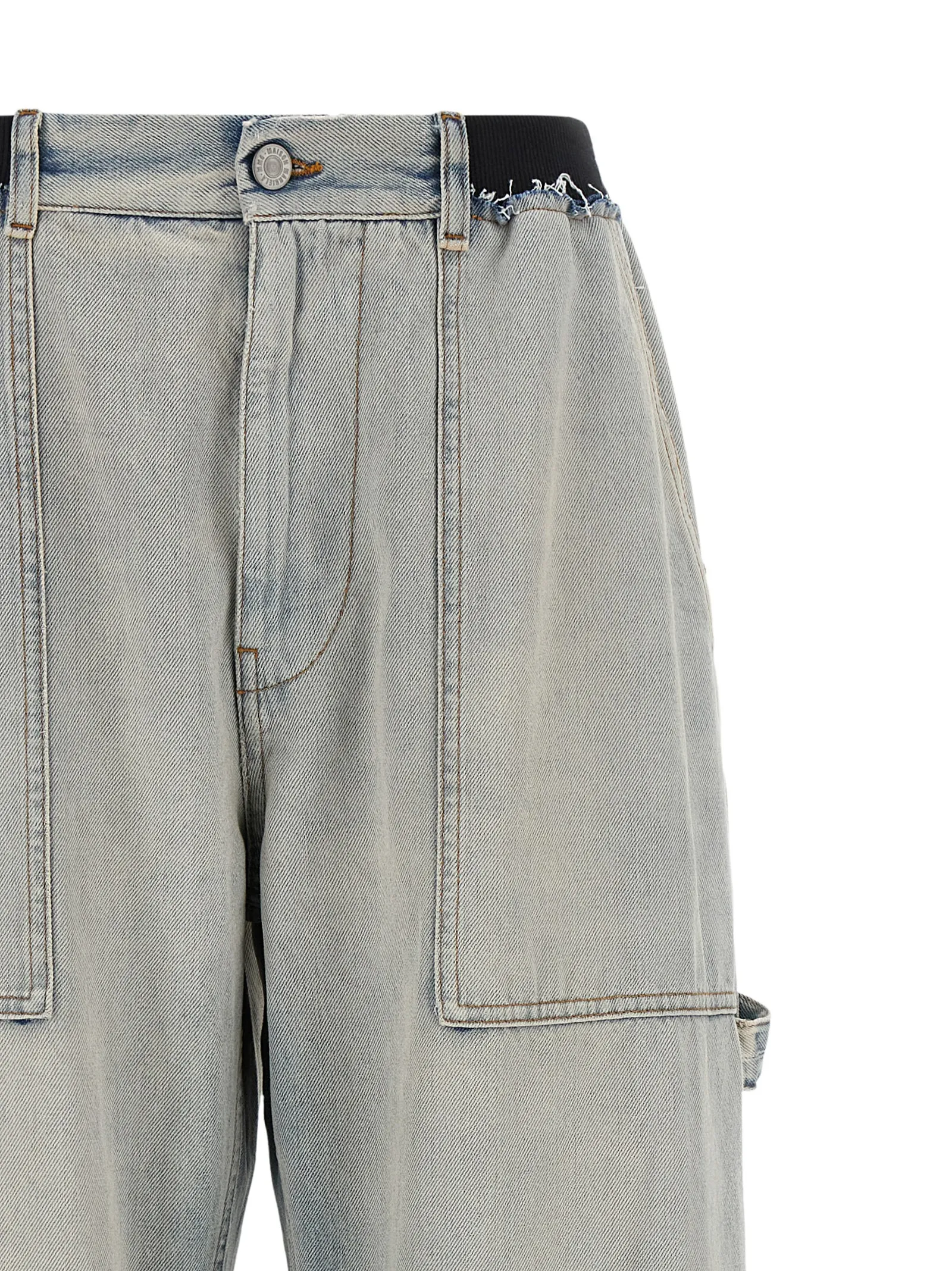 Cotton Relaxed Fit Women's Jeans - MM6 Maison Margiela - Modalova