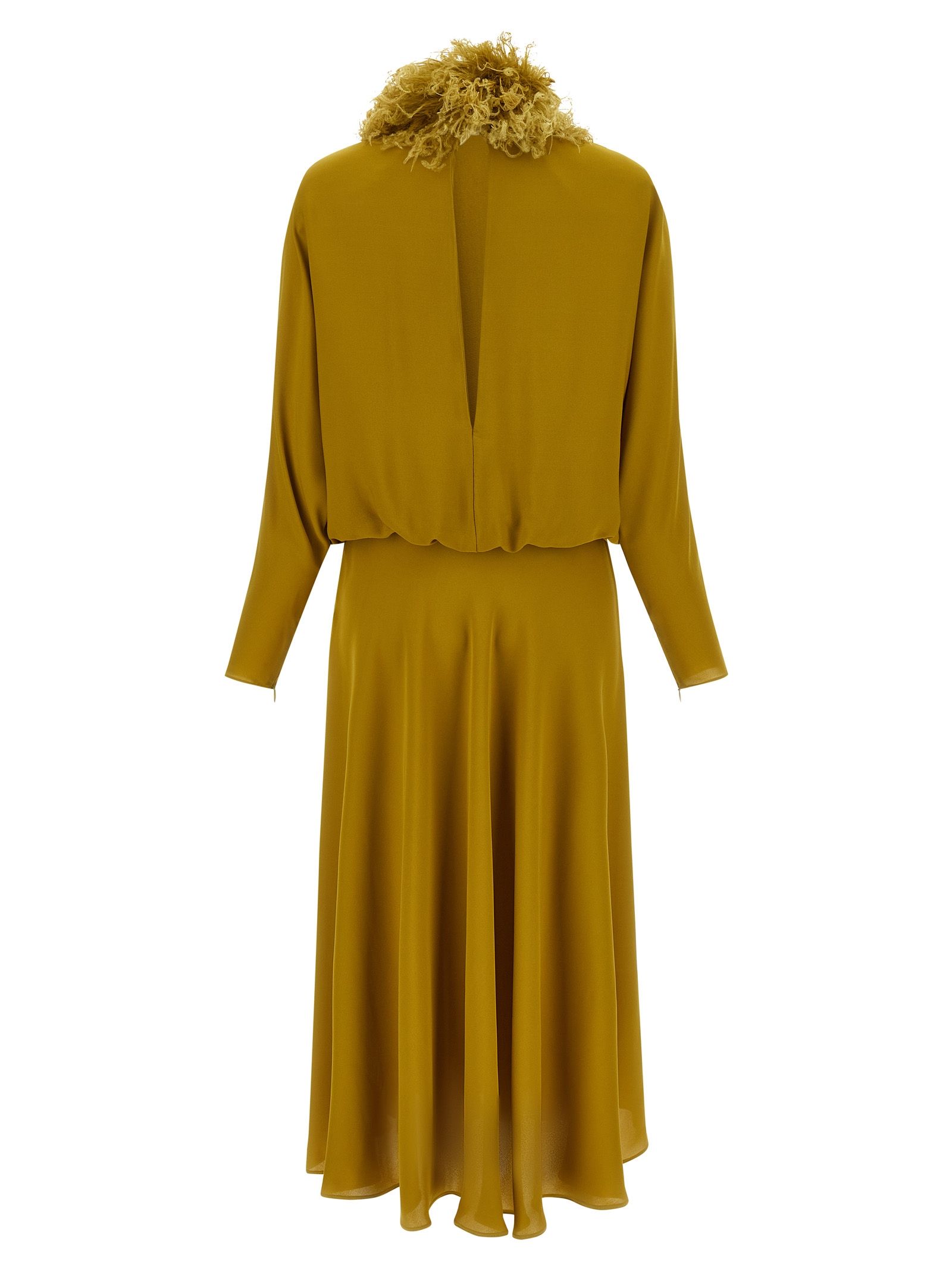 Silk Midi Women's Dress - Valentino Garavani - Modalova