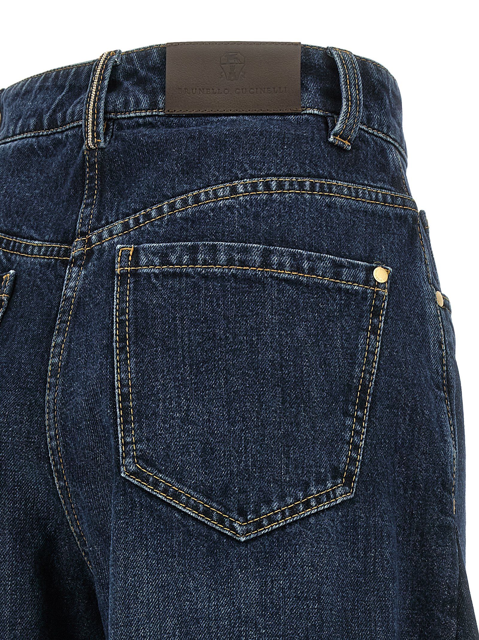 Cotton Jeans Women's Denim - Brunello Cucinelli - Modalova