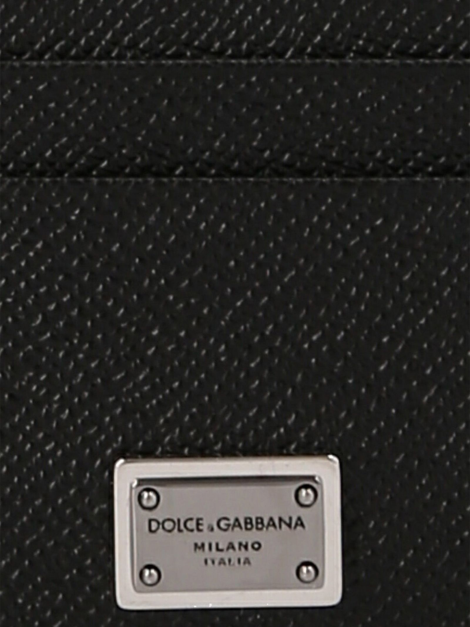 Calfskin Men's Cardholder - Dolce & Gabbana - Modalova