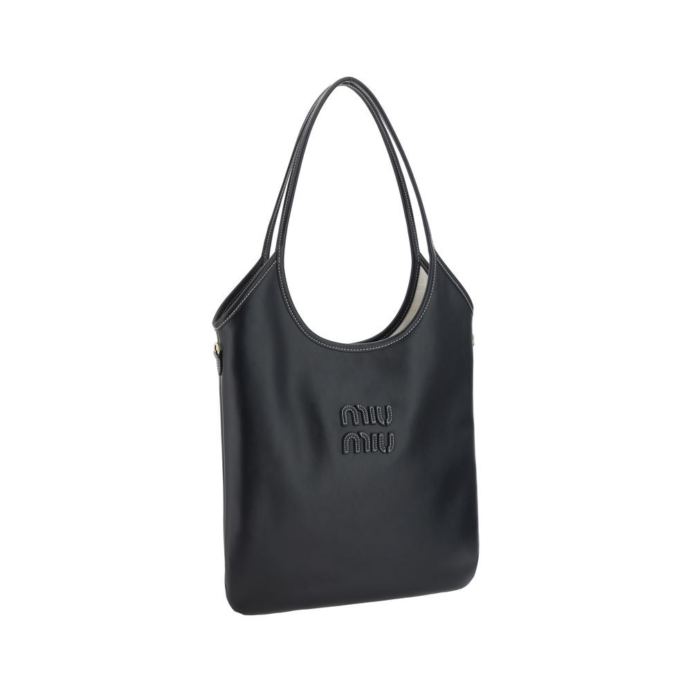 Calf Leather Bos Taurus Shoulder Women's Bag - Miu Miu - Modalova