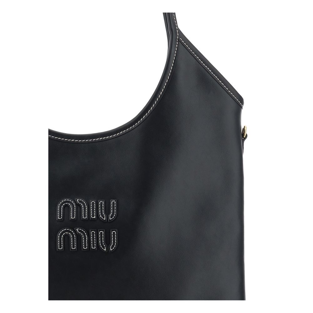 Calf Leather Bos Taurus Shoulder Women's Bag - Miu Miu - Modalova