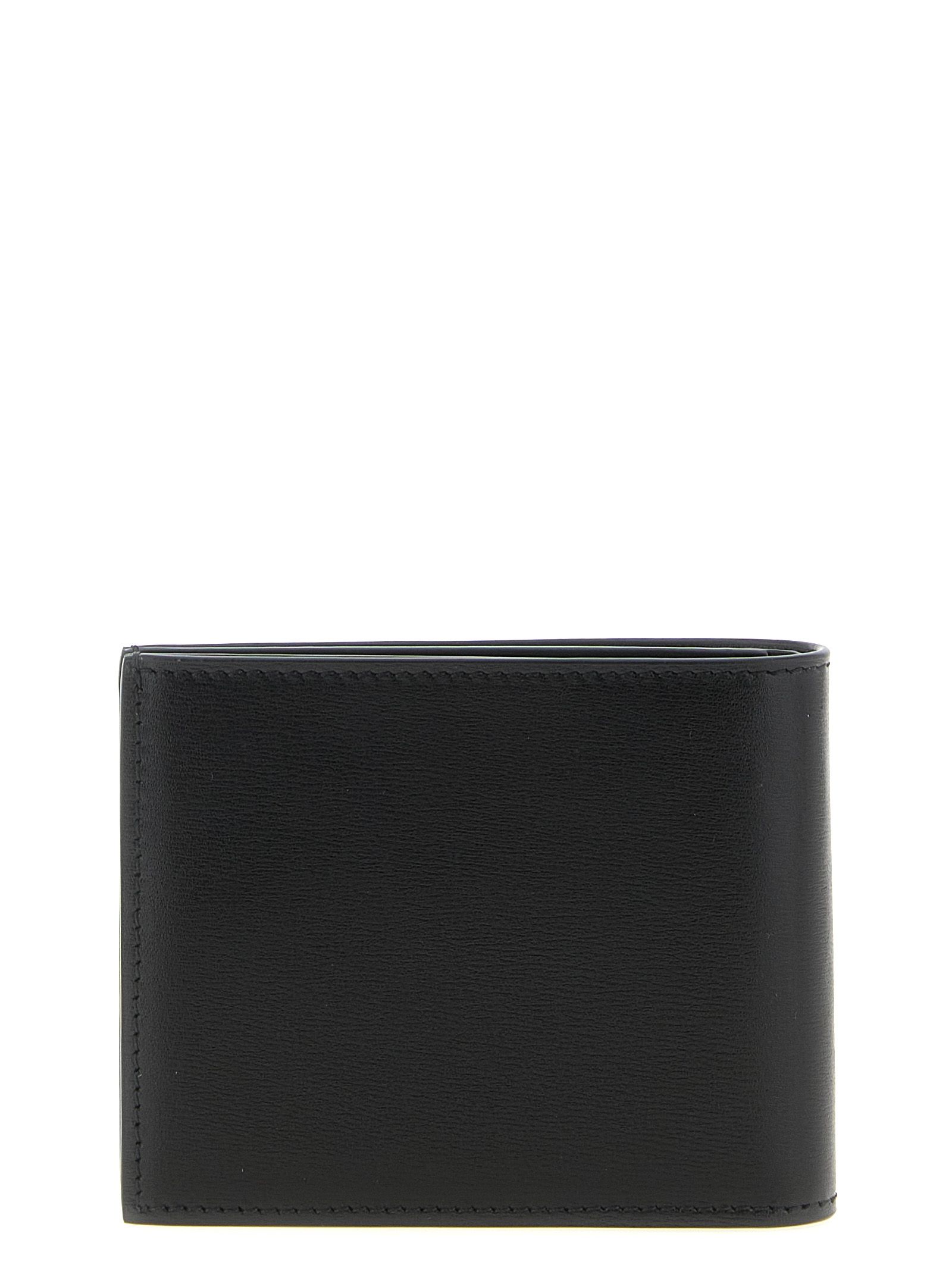 Fendi Black Calfskin Men's Wallet - Fendi - Modalova