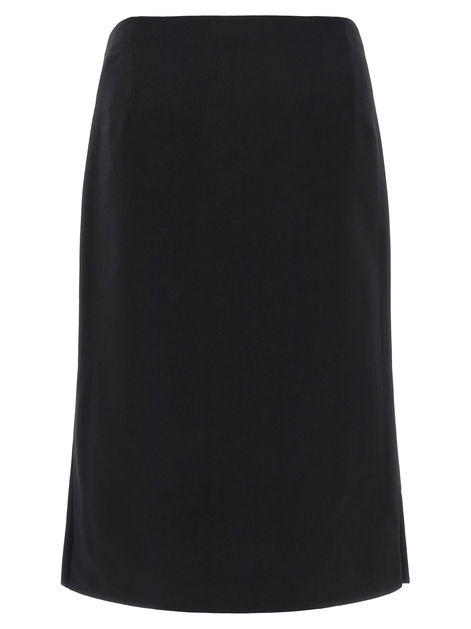 Fendi Black Wool Midi Women's Skirt - Fendi - Modalova