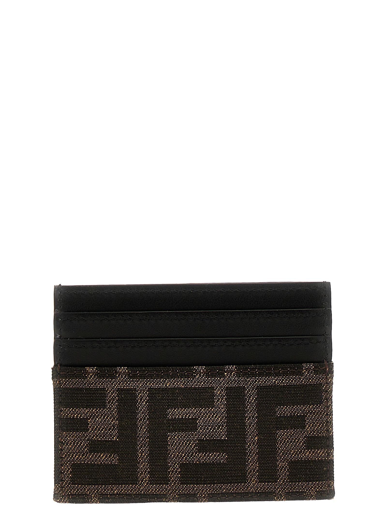 Calfskin Men's Cardholder - Fendi - Modalova