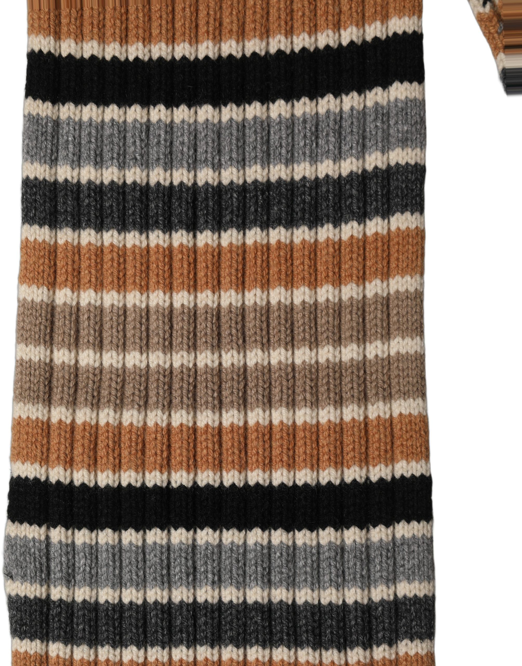 Striped Knitted Viscose Shawl Women's Scarf - Dolce & Gabbana - Modalova