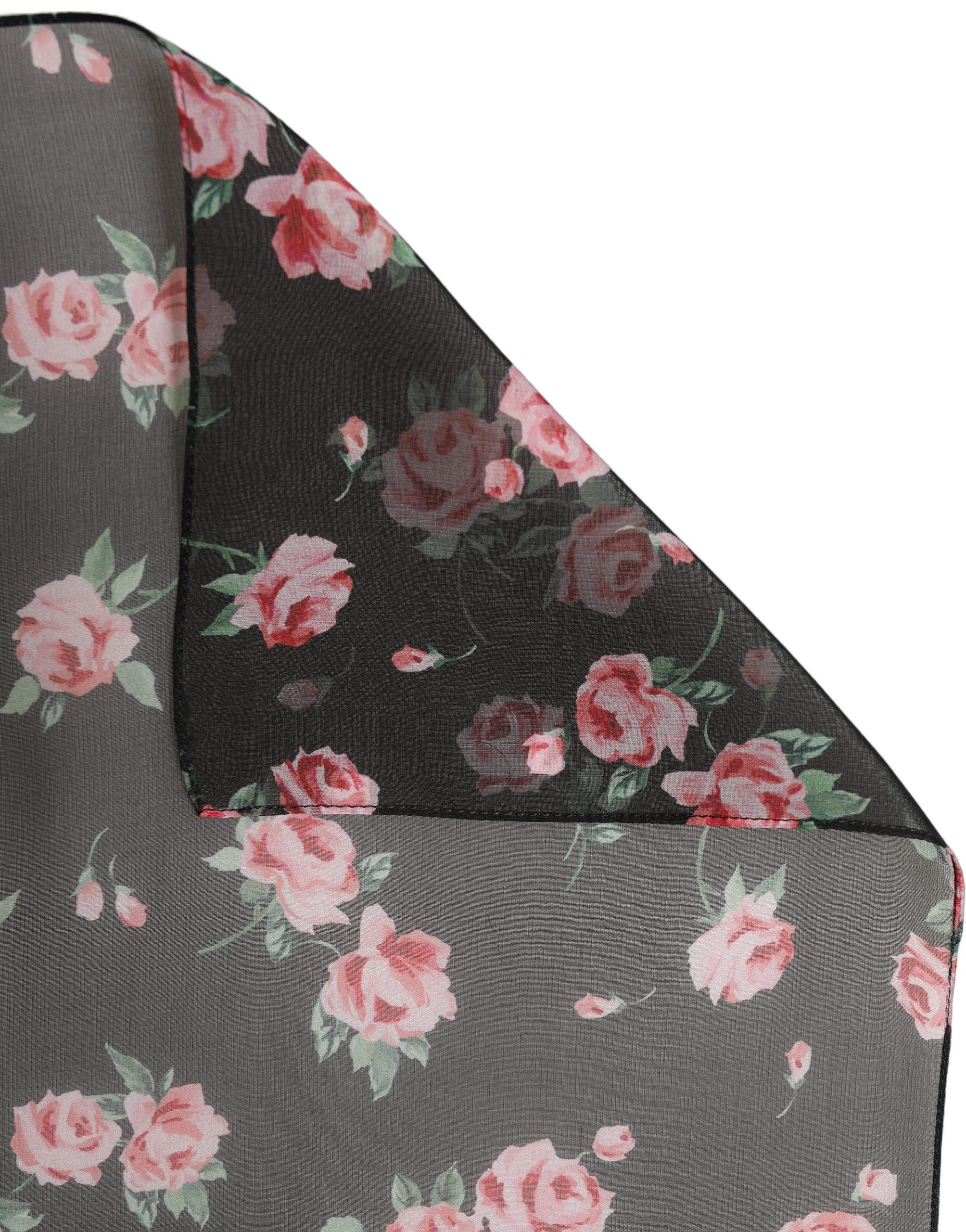 Silk Floral Chiffon Long Stole Women's Scarf - Dolce & Gabbana - Modalova