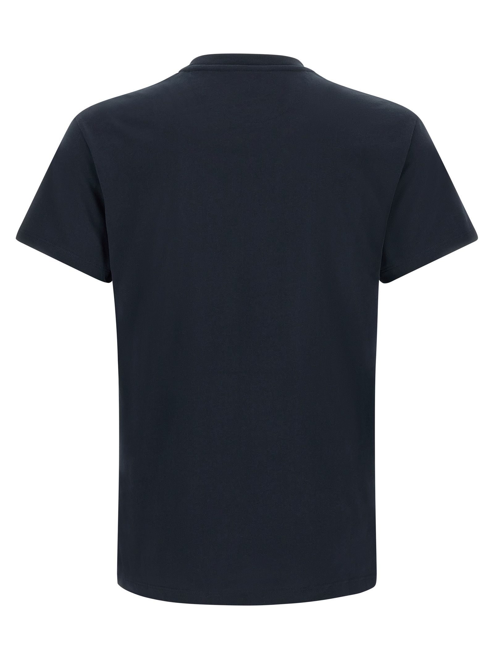 Fendi Blue Cotton Men's T-Shirt - Fendi - Modalova