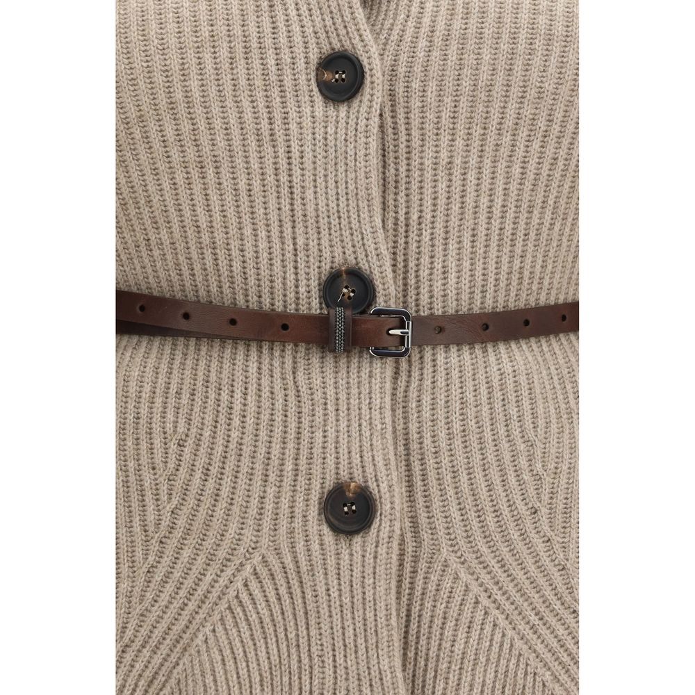 Wool Oves Aries Women's Cardigan - Brunello Cucinelli - Modalova