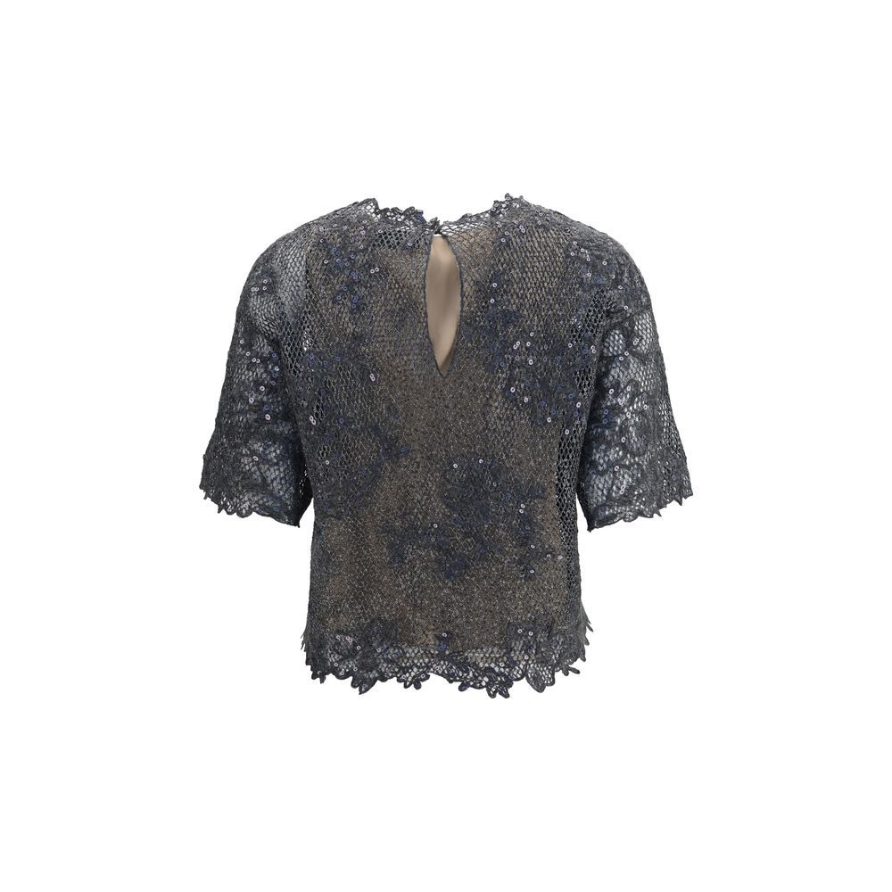 Mohair Pattern Women's Shirt - Brunello Cucinelli - Modalova