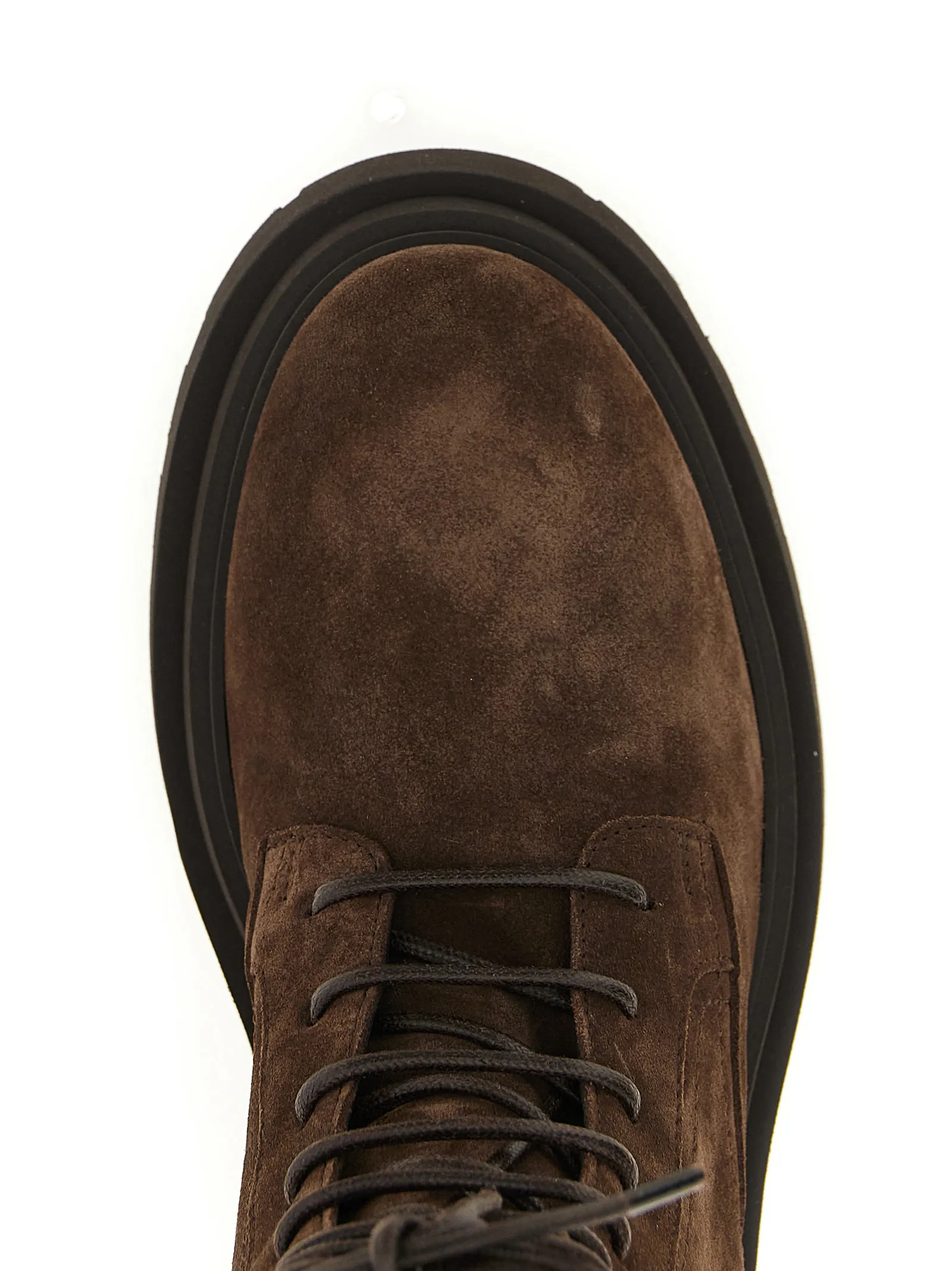 Calfskin Lace-Up Women's Boots - Brunello Cucinelli - Modalova