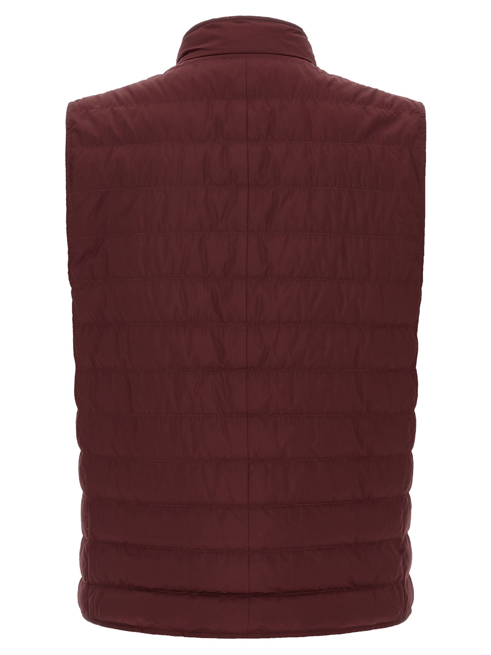 Polyester Sleeveless Men's Jacket - Brunello Cucinelli - Modalova