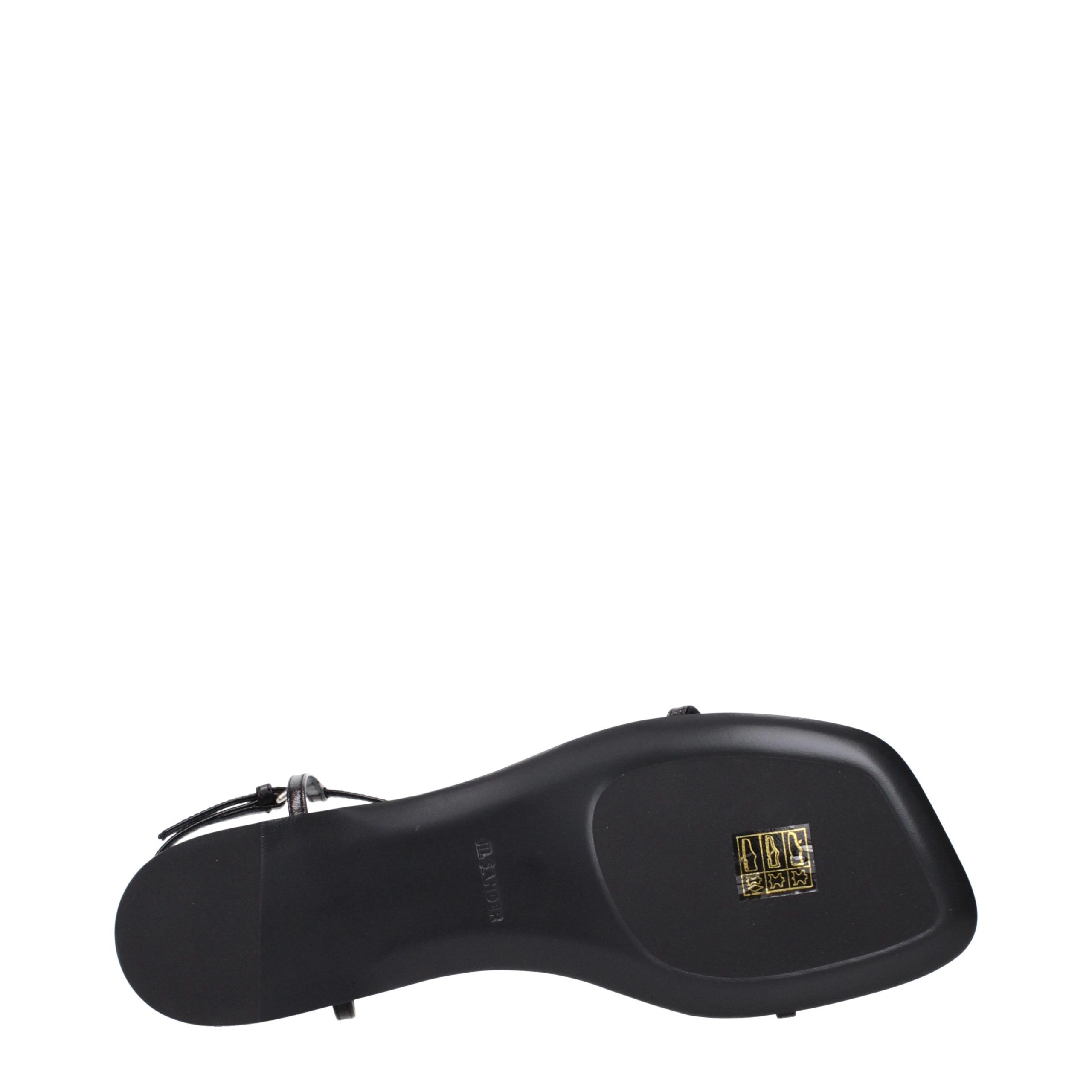 Leather Flip-Flop Women's Sandals - Jil Sander - Modalova