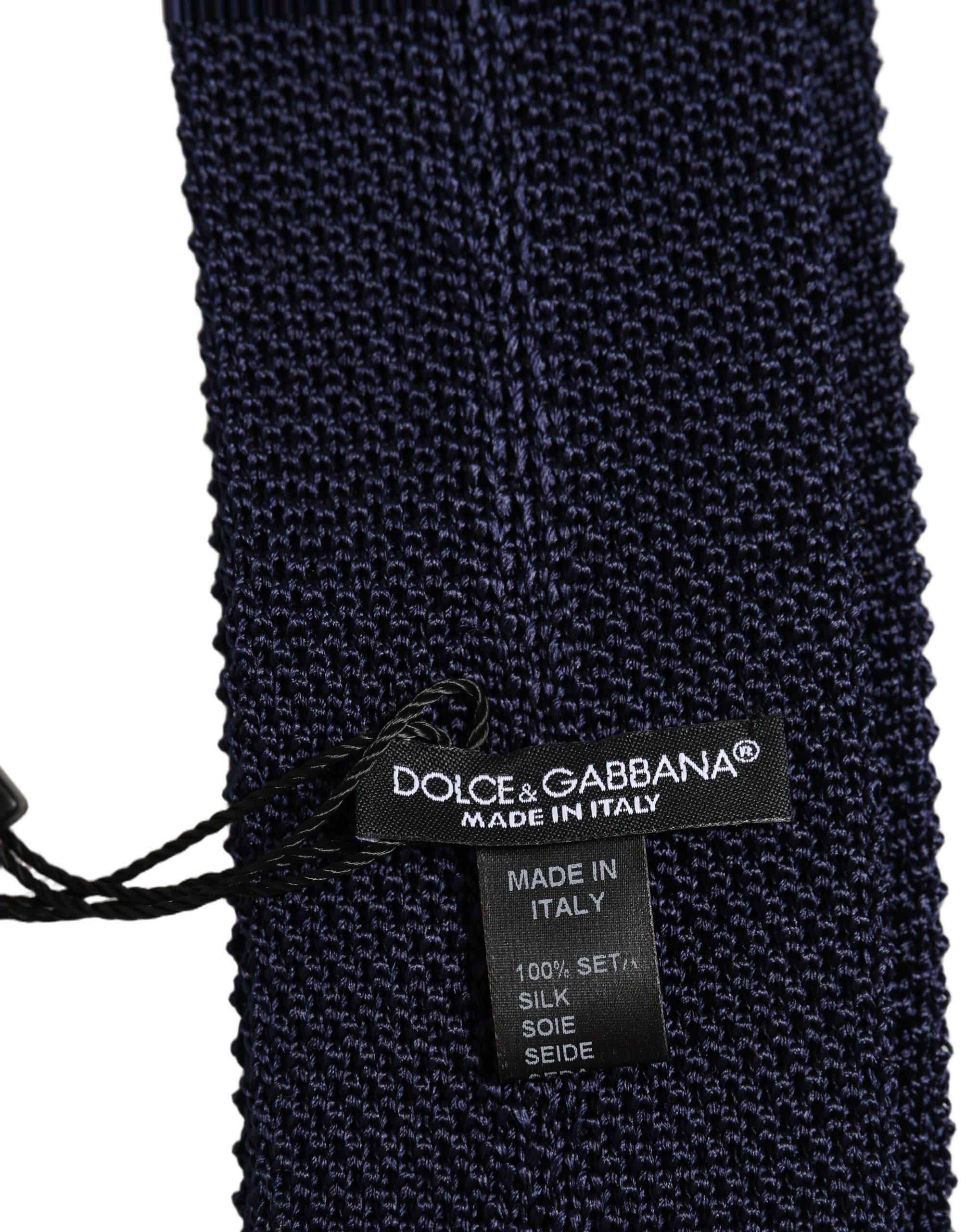 Textured Knitted Adjustable NeckMen's Accessory Men's Tie (Pre-Owned) - Dolce & Gabbana - Modalova