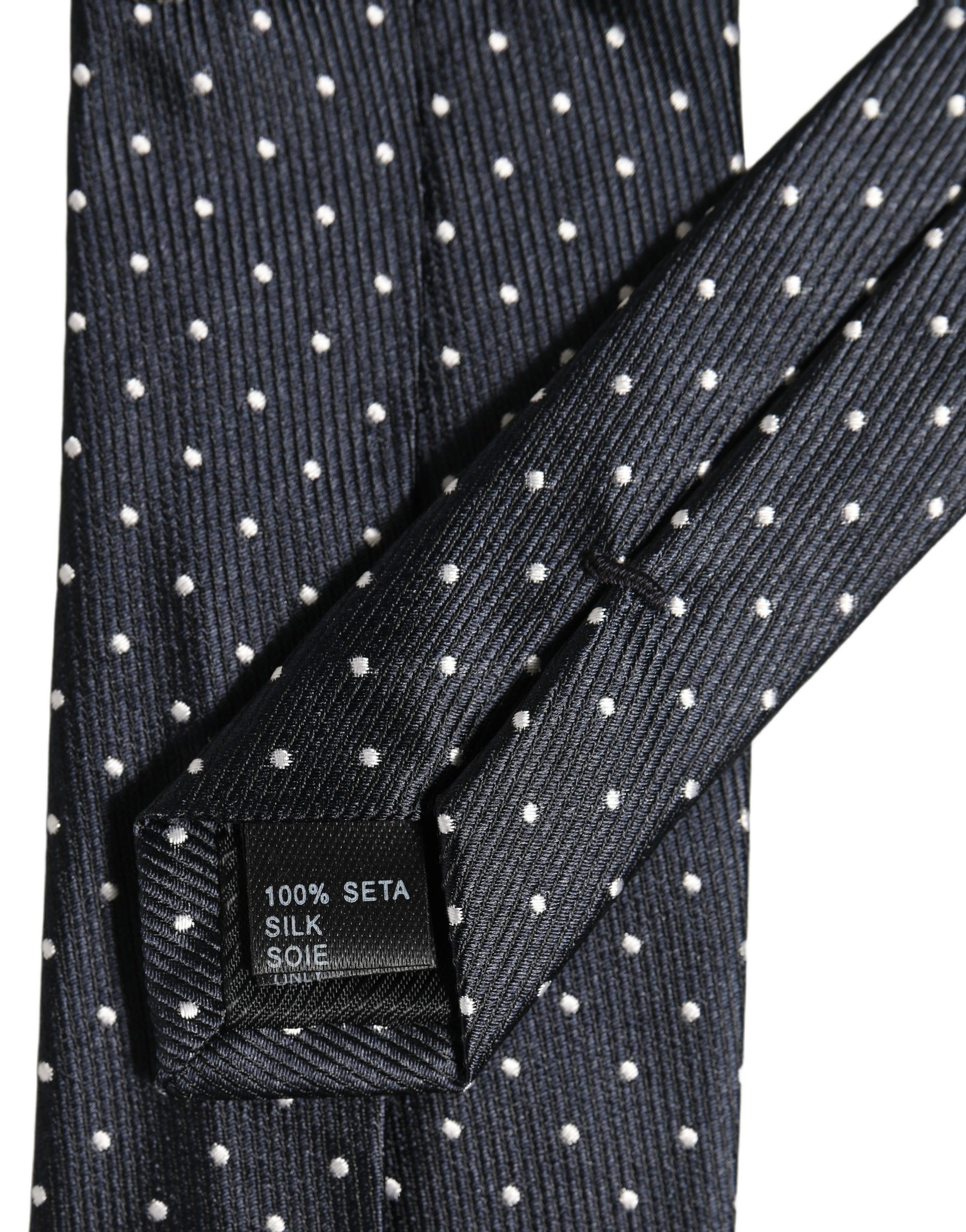 Polka Dot Silk Adjustable NeckMen's Accessory Men's Tie - Dolce & Gabbana - Modalova