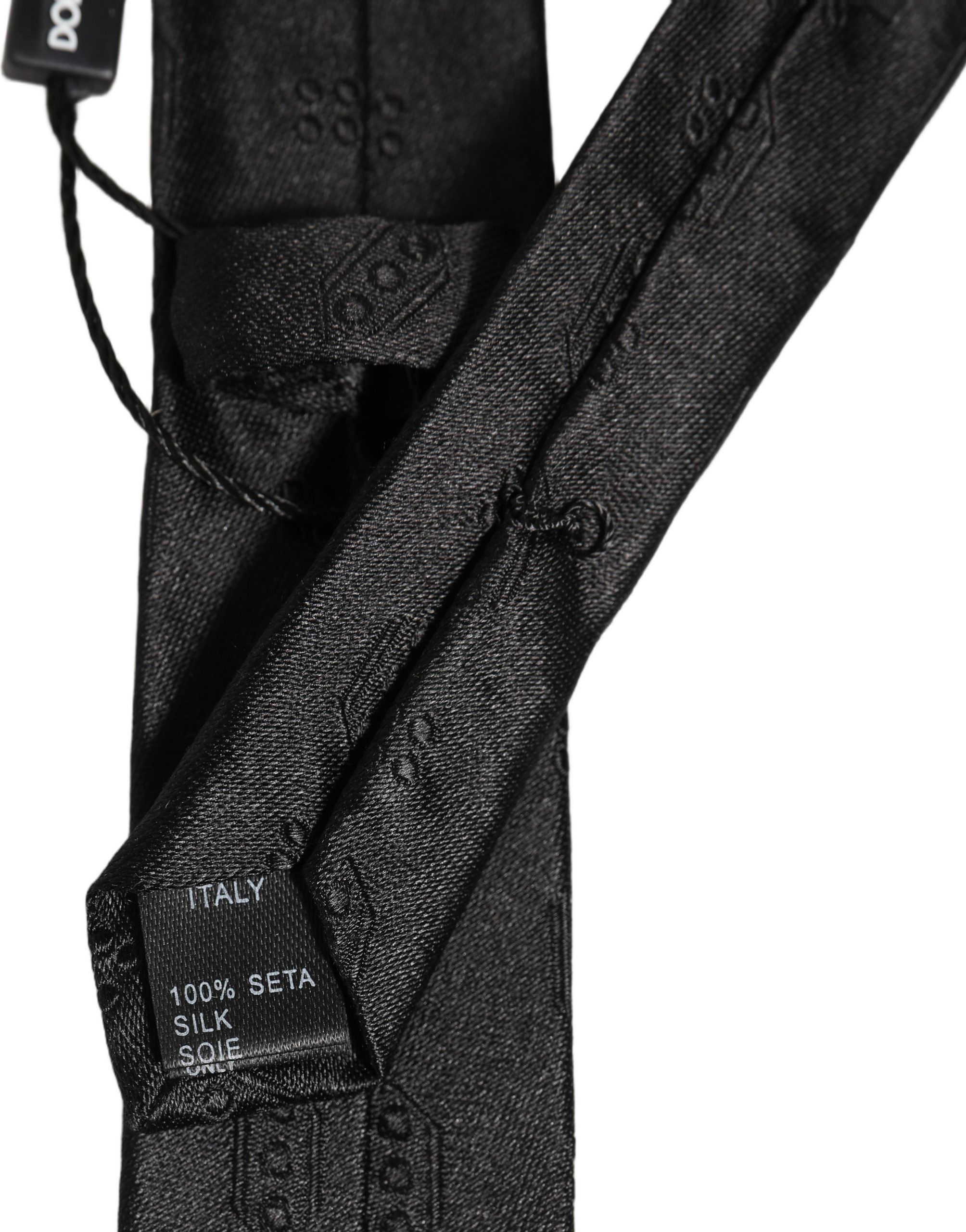 Silk Jacquard Adjustable Men NeckMen's Accessory Men's Tie - Dolce & Gabbana - Modalova