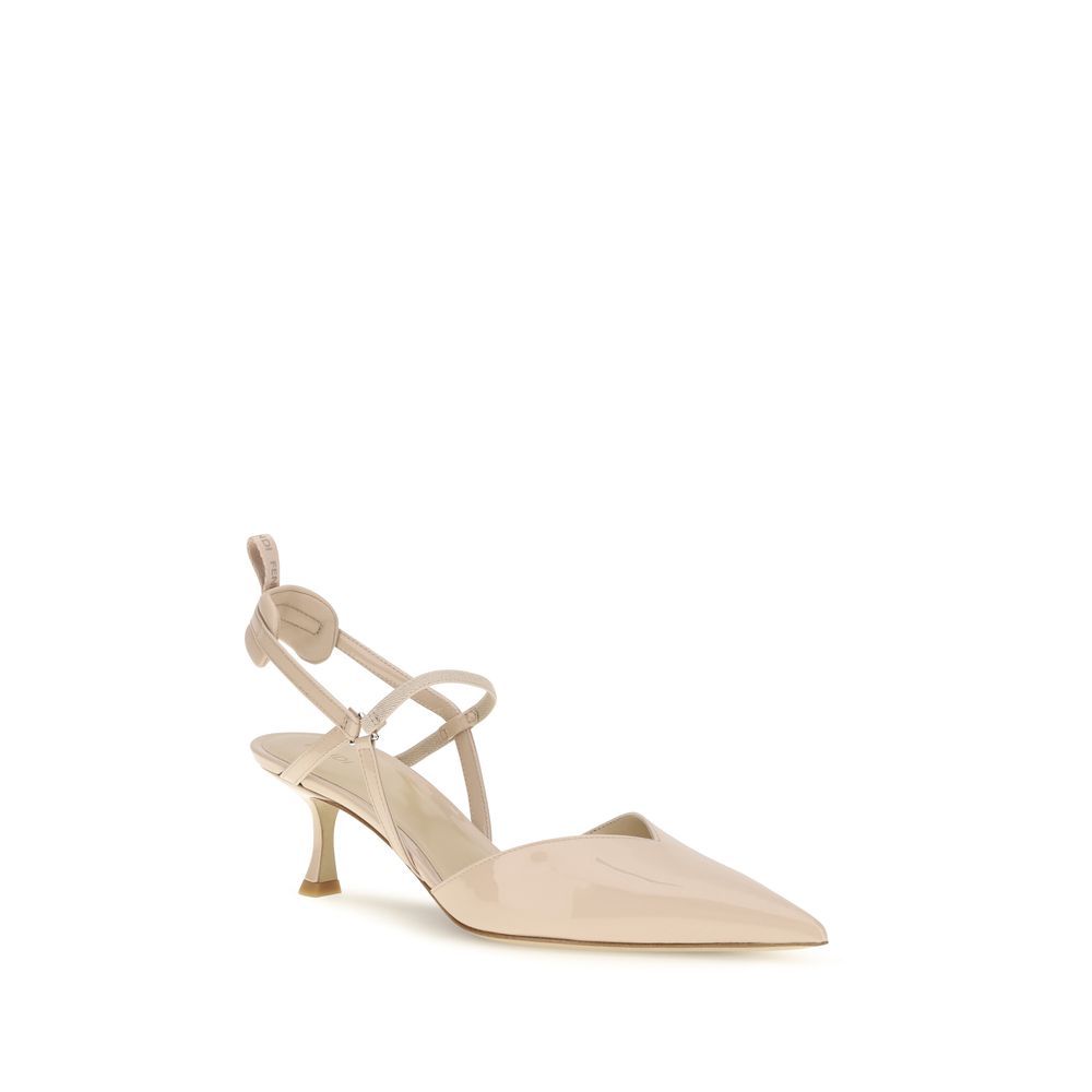 Calf Leather Bos Taurus Women's Pumps - Fendi - Modalova