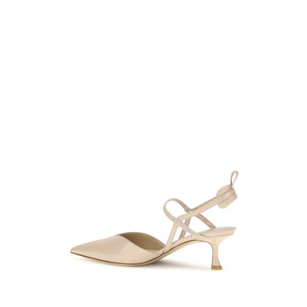 Calf Leather Bos Taurus Women's Pumps - Fendi - Modalova