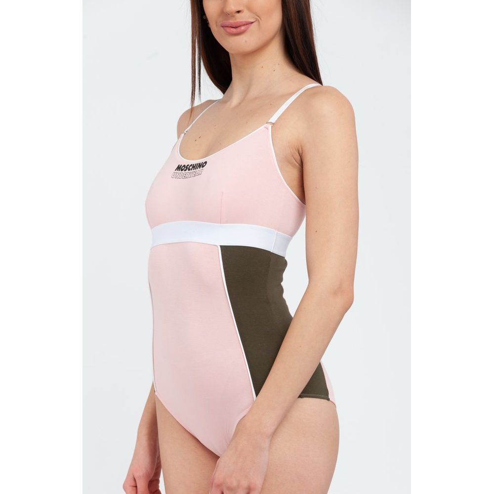 Cotton One-Piece Women's Swimsuit - Moschino - Modalova