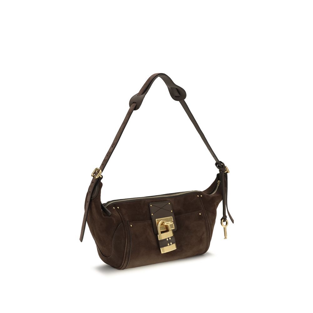 Calf Leather Bos Taurus Shoulder Women's Bag - Chloé - Modalova