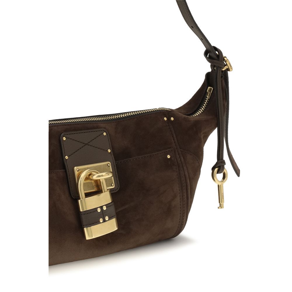 Calf Leather Bos Taurus Shoulder Women's Bag - Chloé - Modalova
