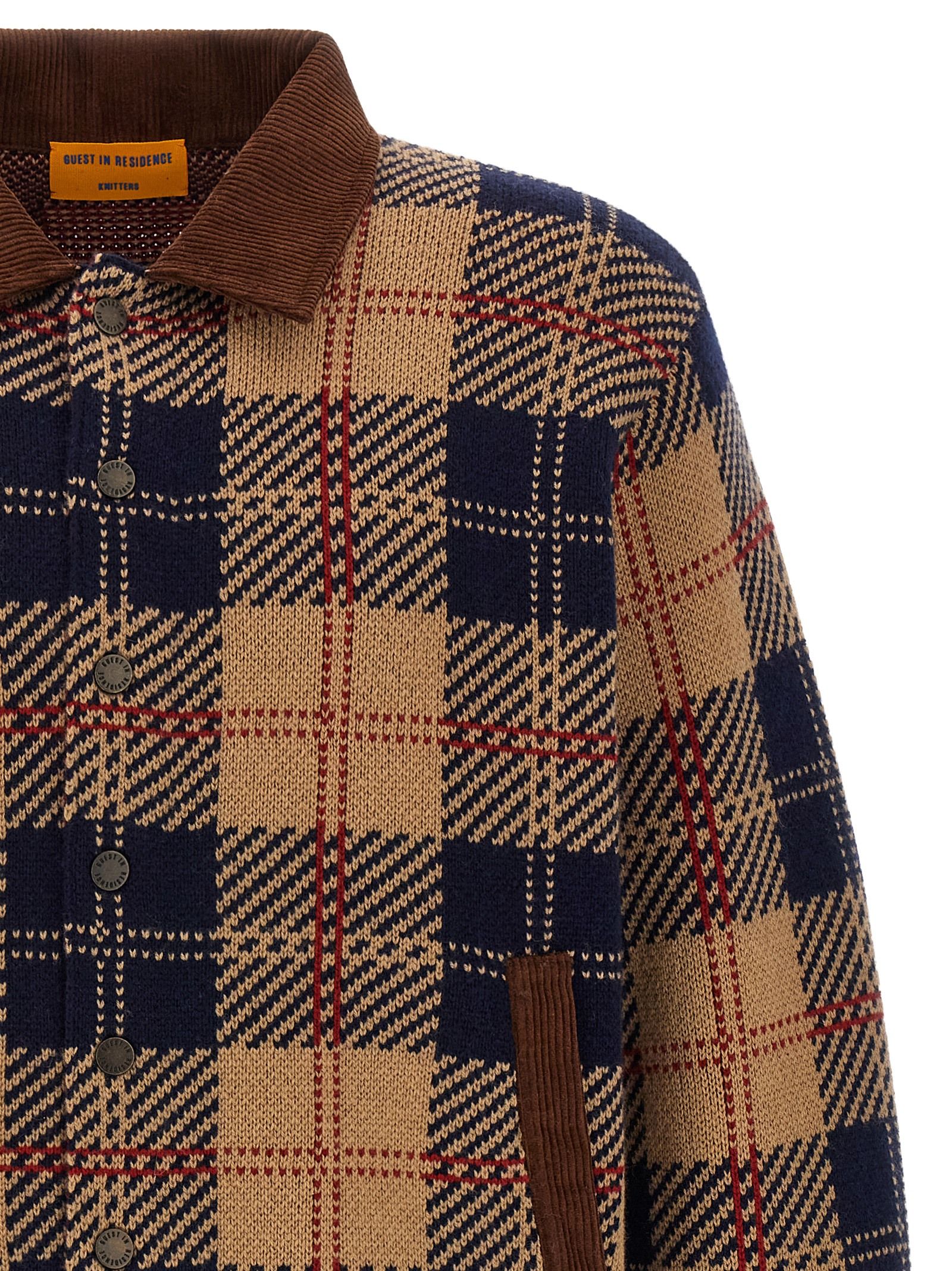 Wool Men's Bomber - Guest in Residence - Modalova