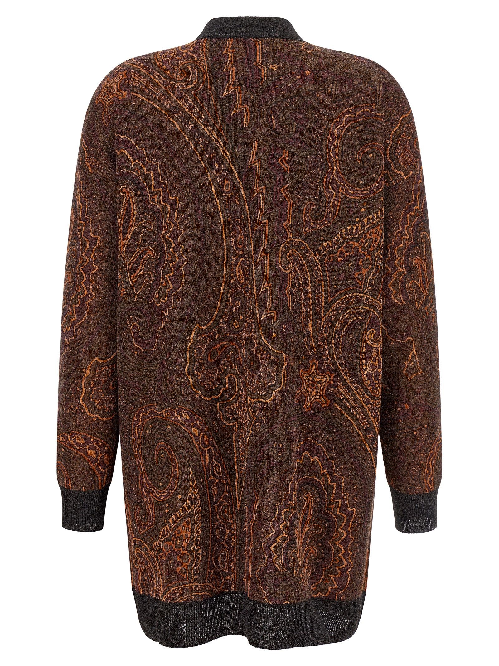 Etro Brown Viscose Women's Cardigan - Etro - Modalova