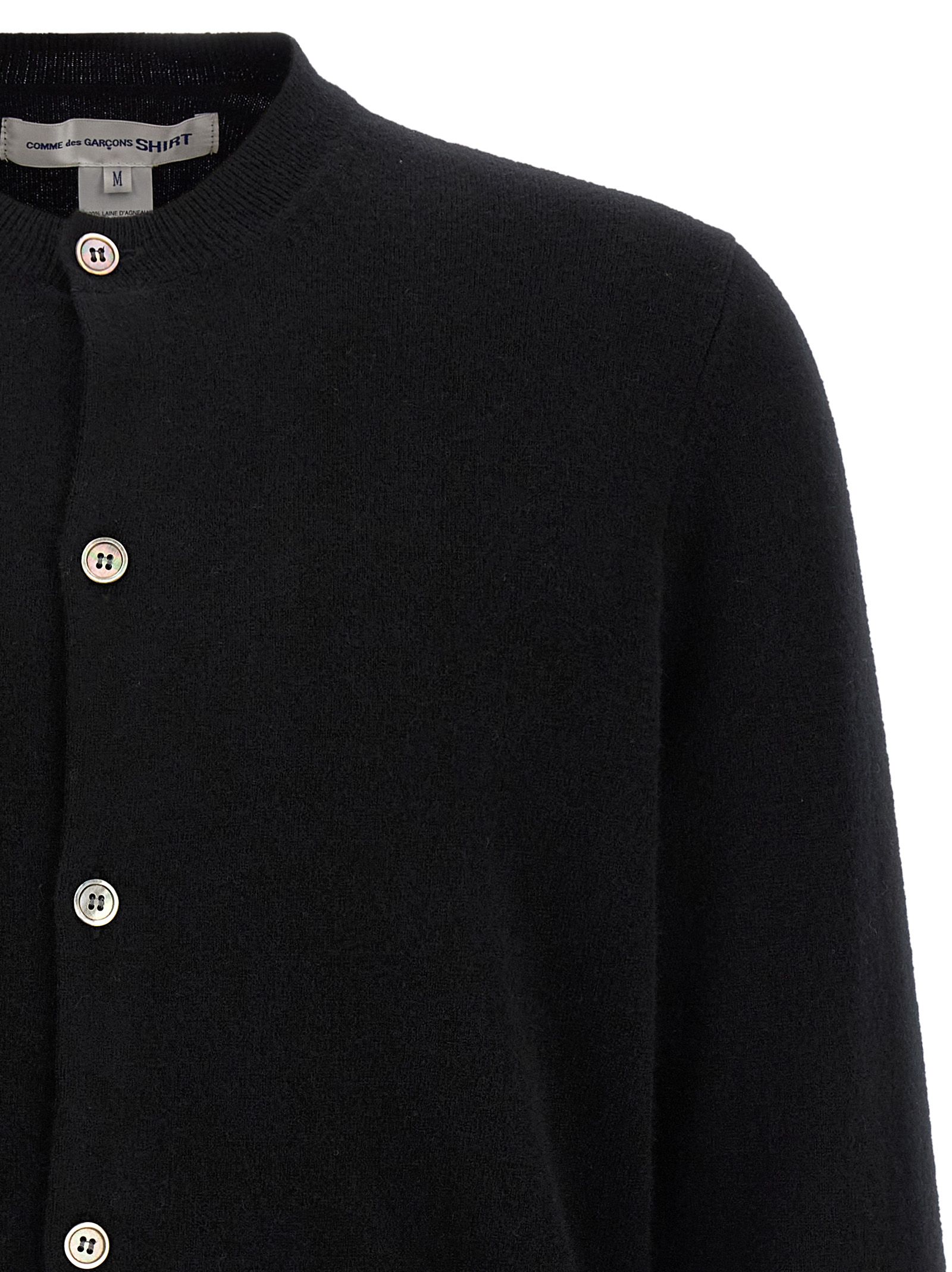 Wool Men's Cardigan - Comme Des Garçons - Modalova