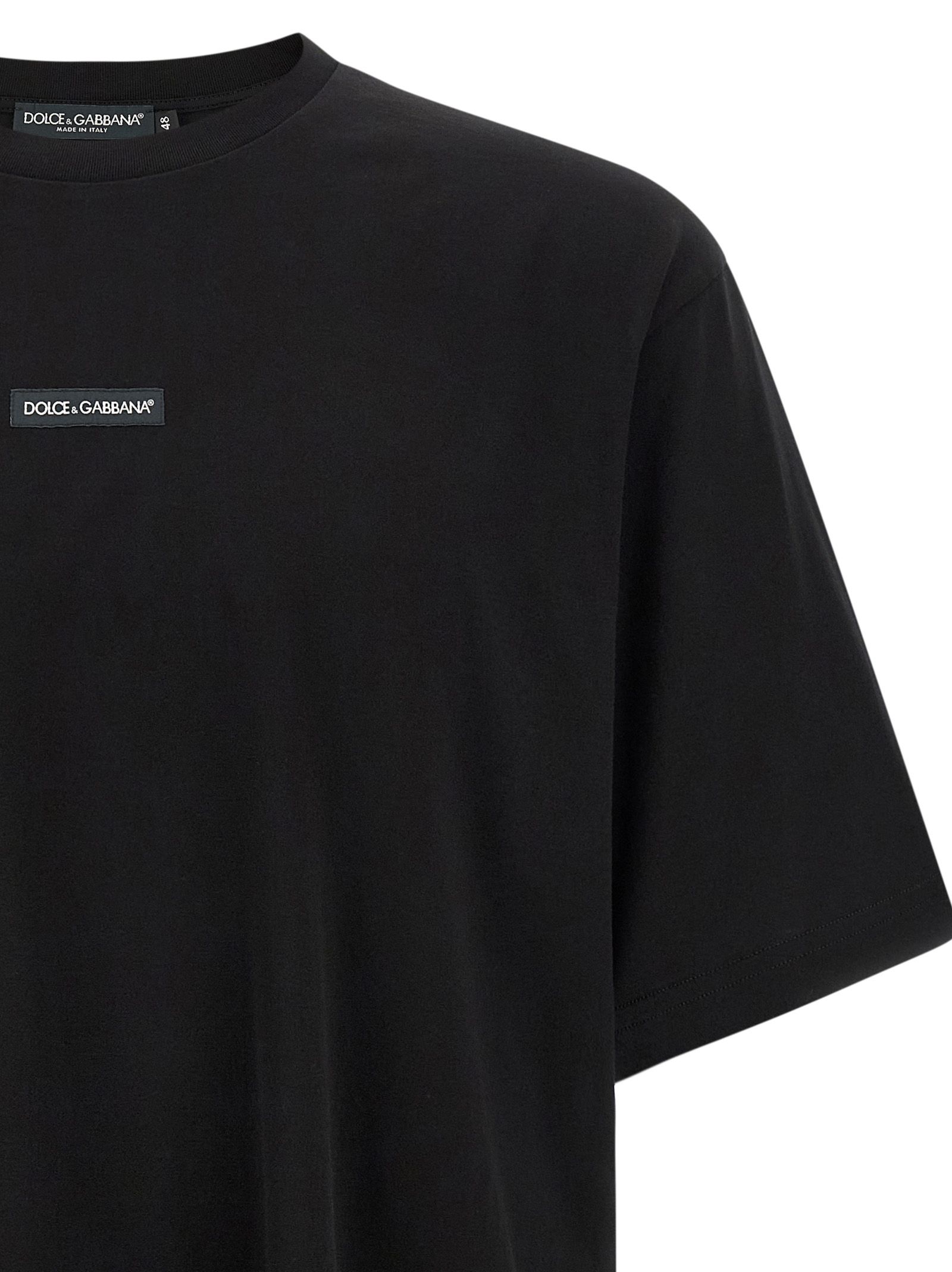 Cotton Men's T-Shirt - Dolce & Gabbana - Modalova