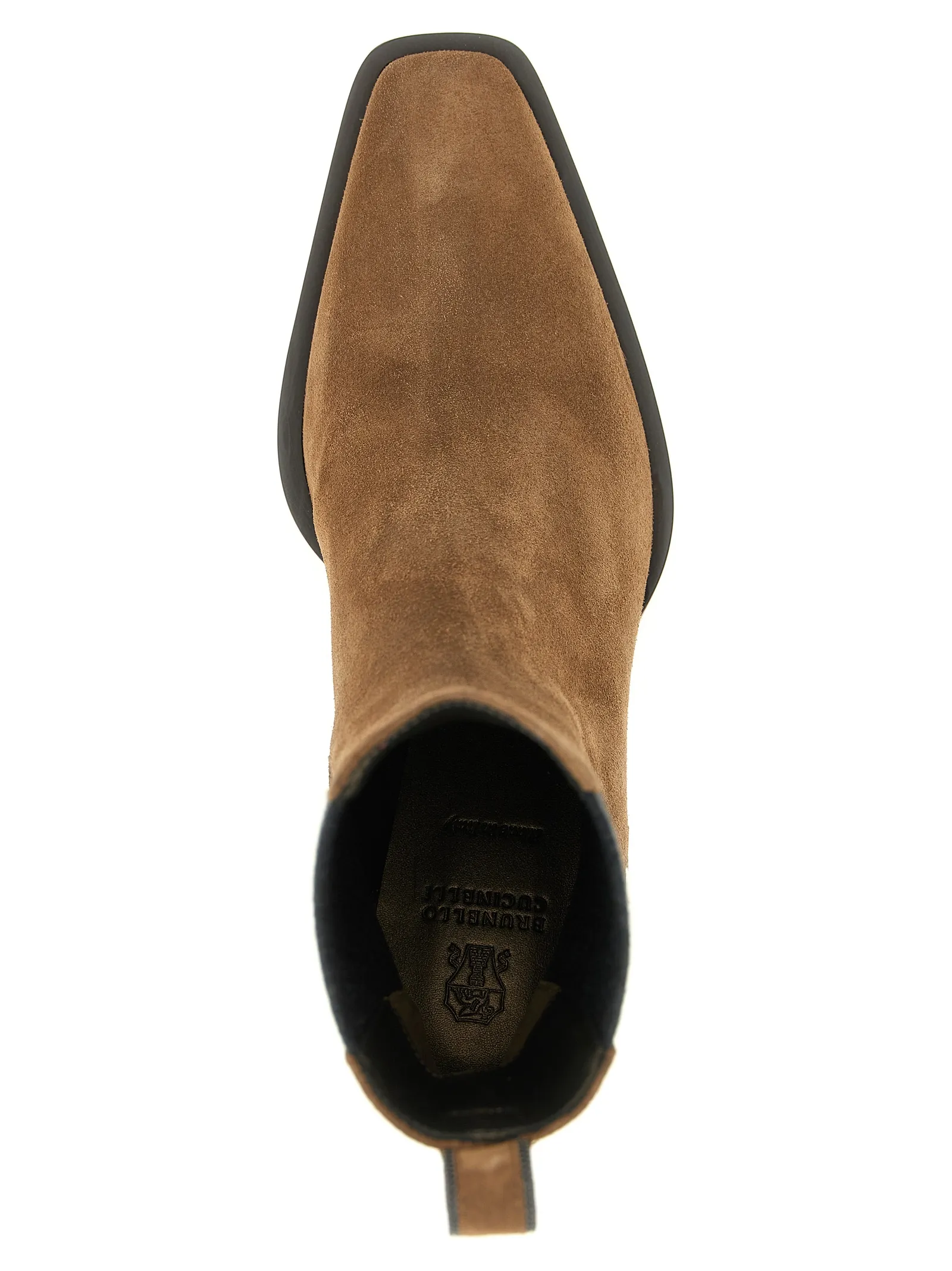 Calfskin Chelsea Women's Boots - Brunello Cucinelli - Modalova
