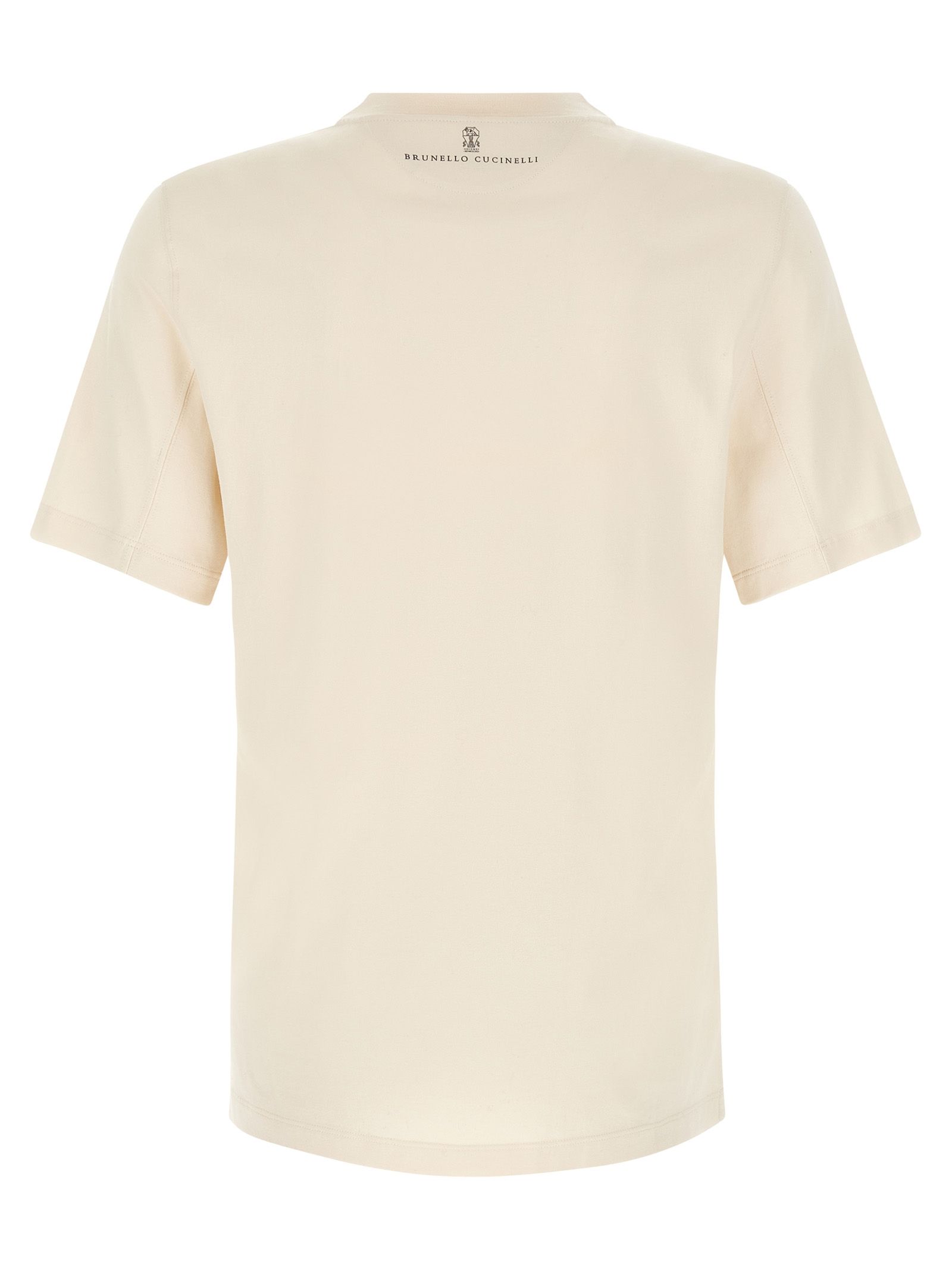 Cotton Men's T-Shirt - Brunello Cucinelli - Modalova