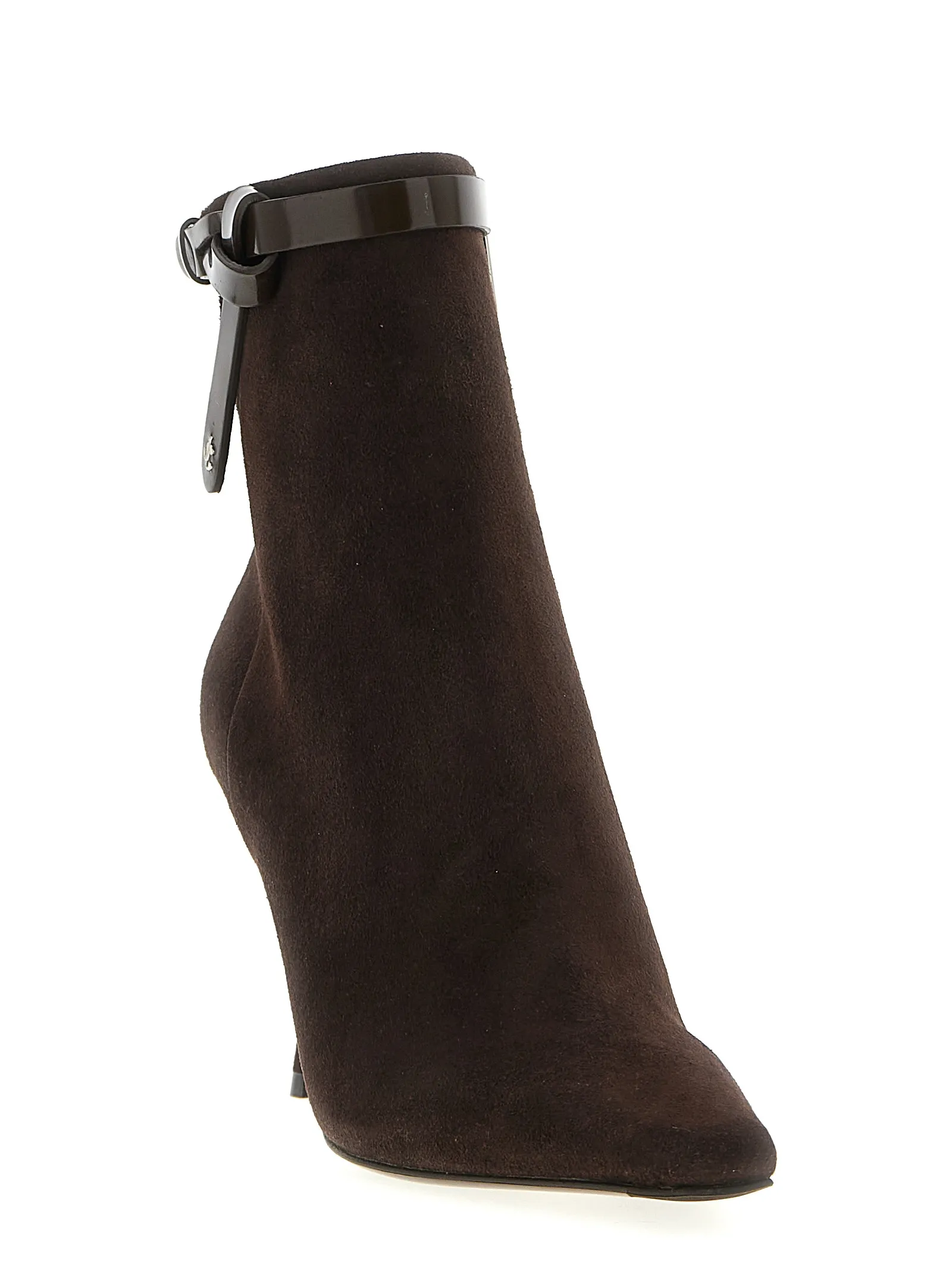 Leather Ankle Women's Boots - Jimmy Choo - Modalova
