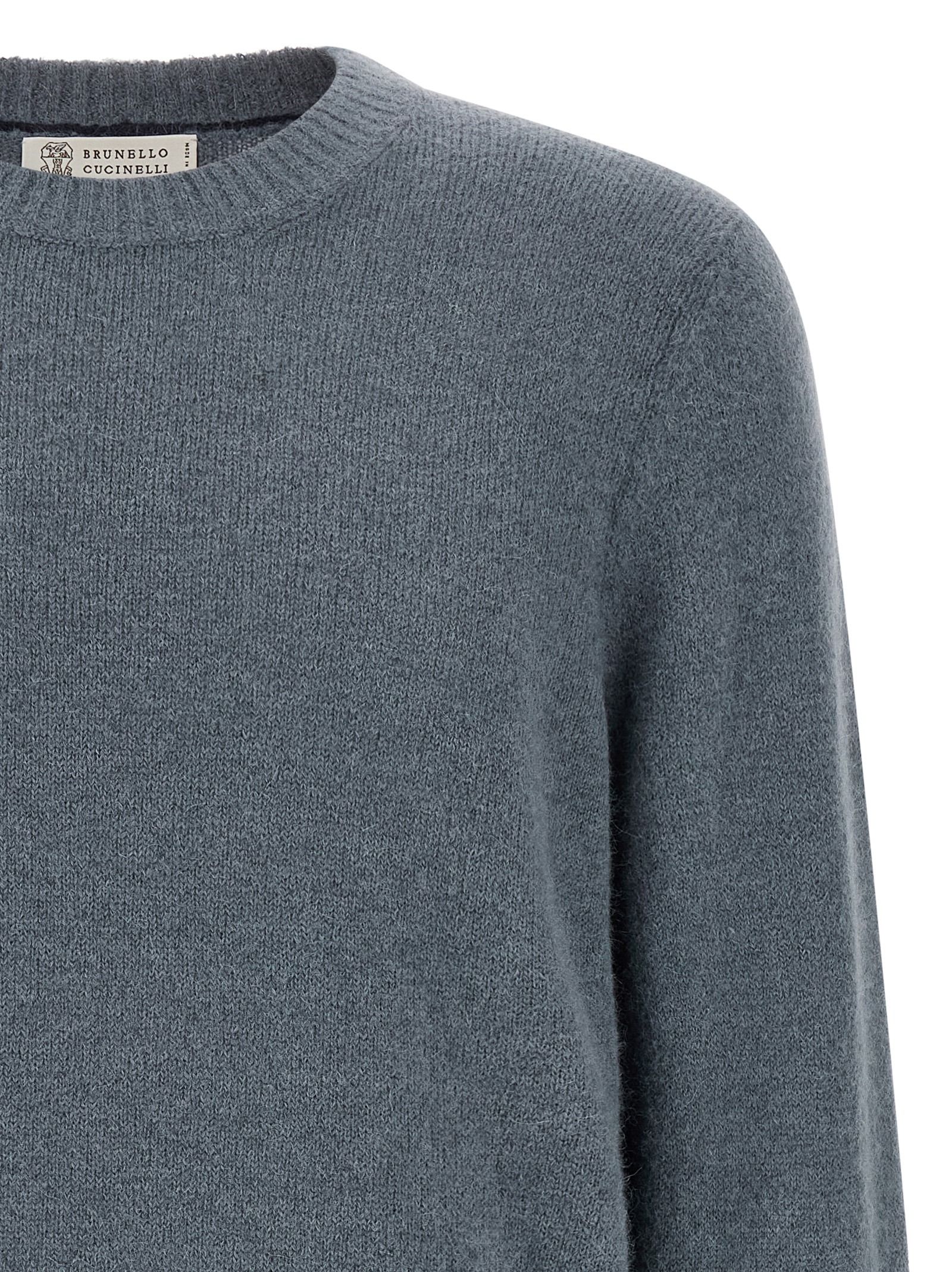 Alpaca Leather Men's Cardigan - Brunello Cucinelli - Modalova