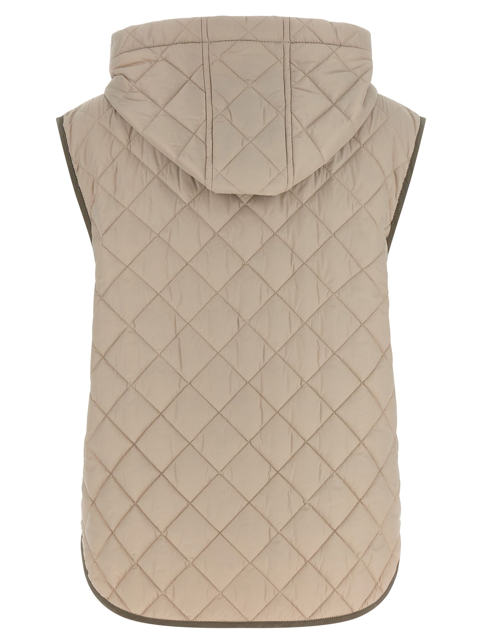 Polyamide Sleeveless Women's Jacket - Brunello Cucinelli - Modalova