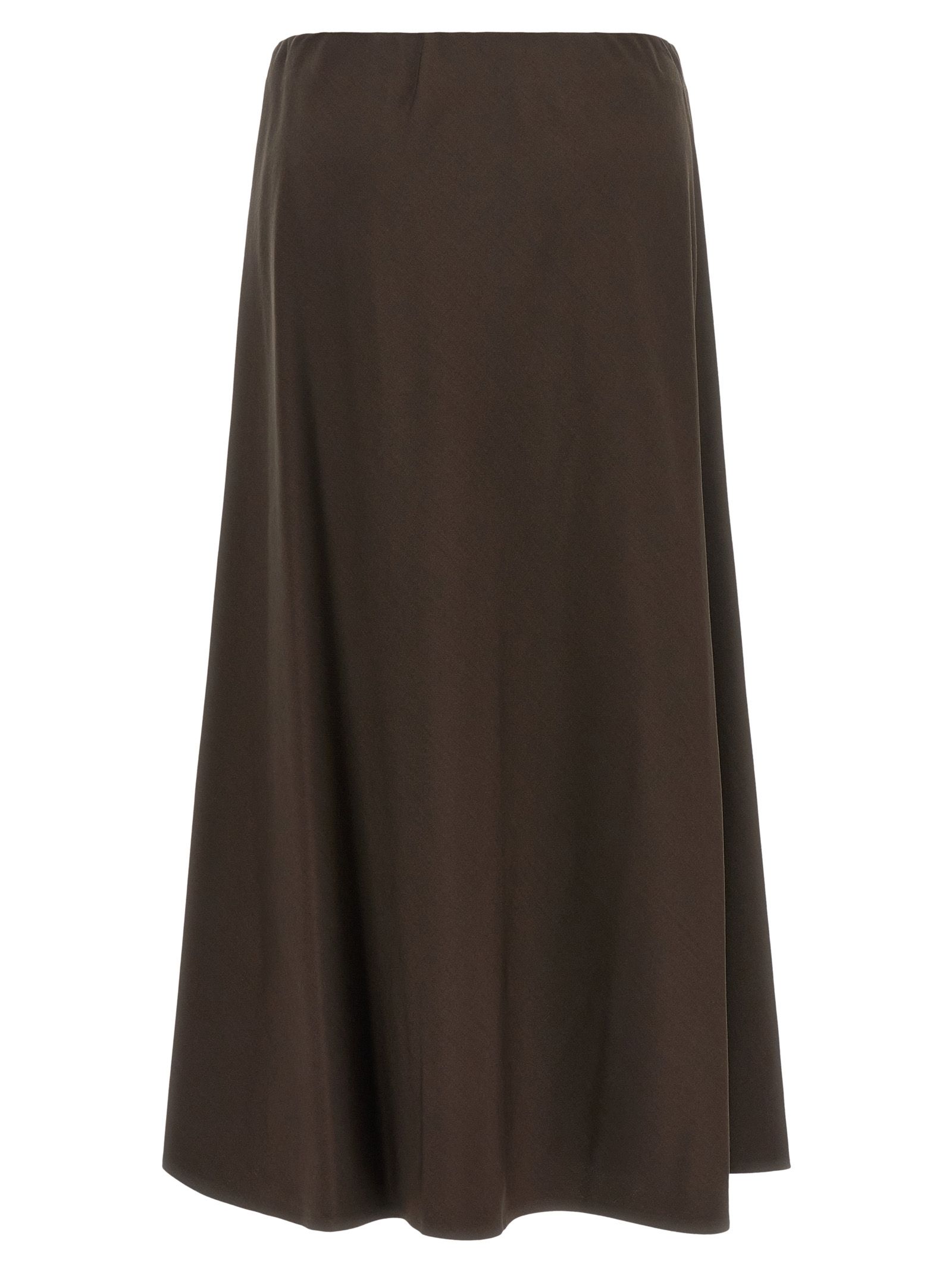 Virgin Wool Midi Women's Skirt - Brunello Cucinelli - Modalova