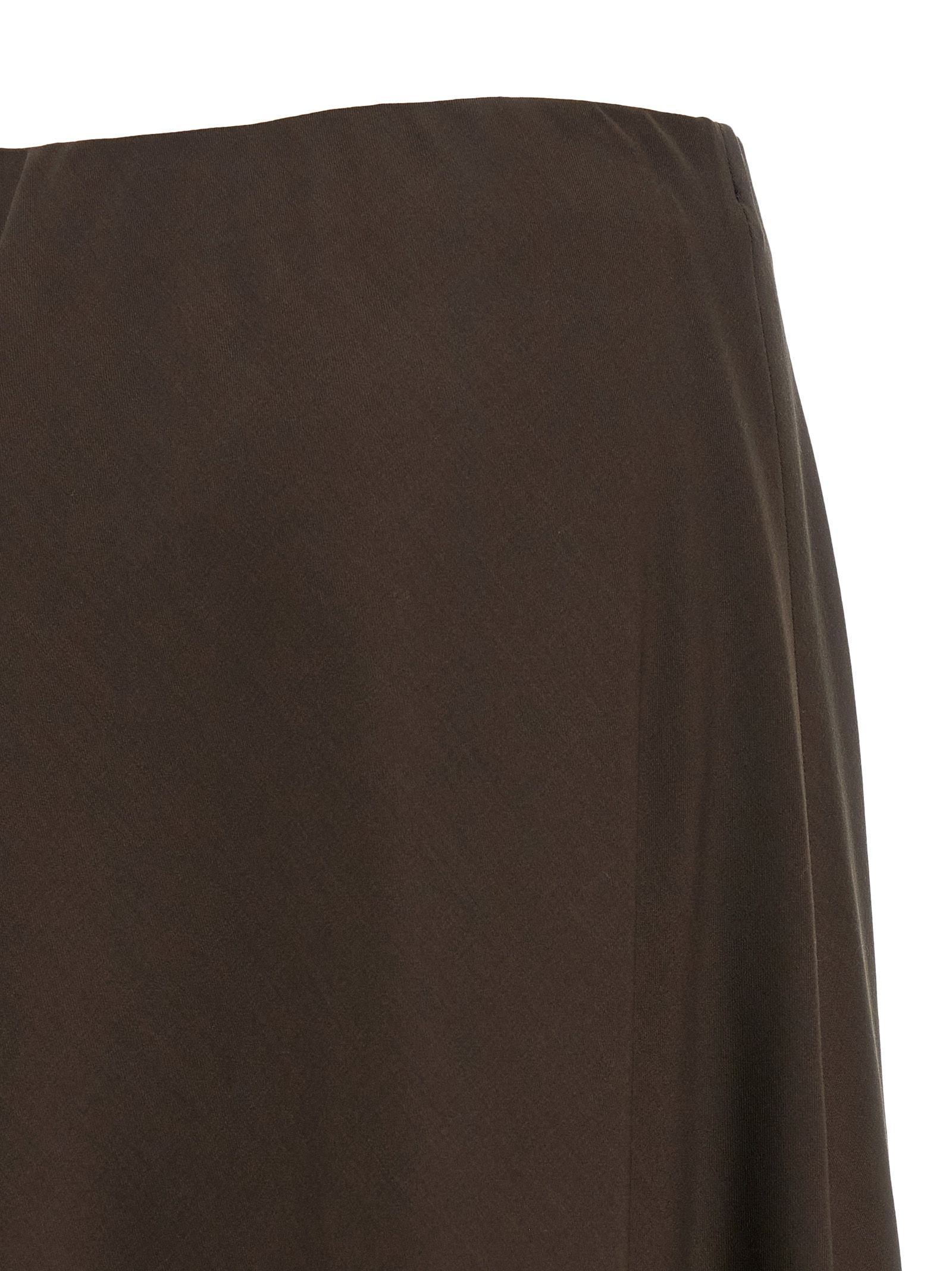 Virgin Wool Midi Women's Skirt - Brunello Cucinelli - Modalova
