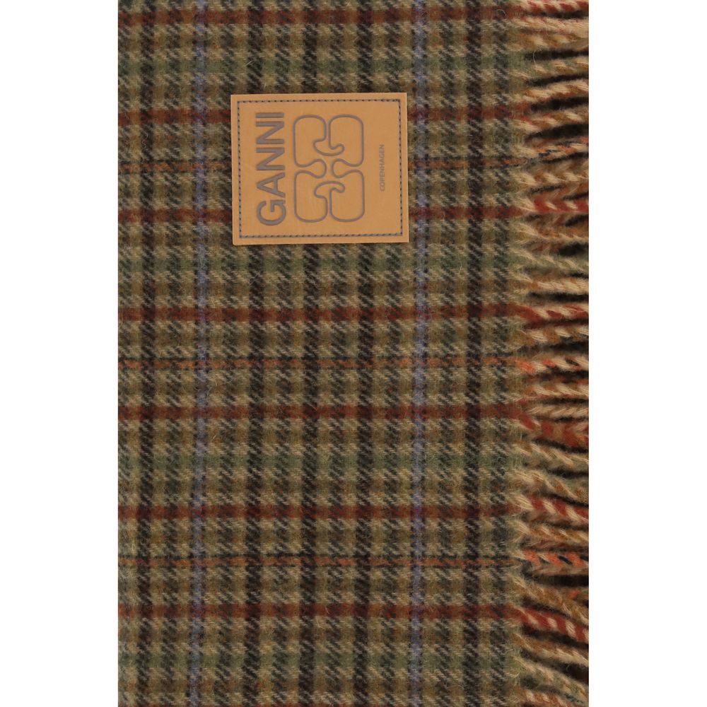 Wool Oves Aries Women's Scarf - Ganni - Modalova