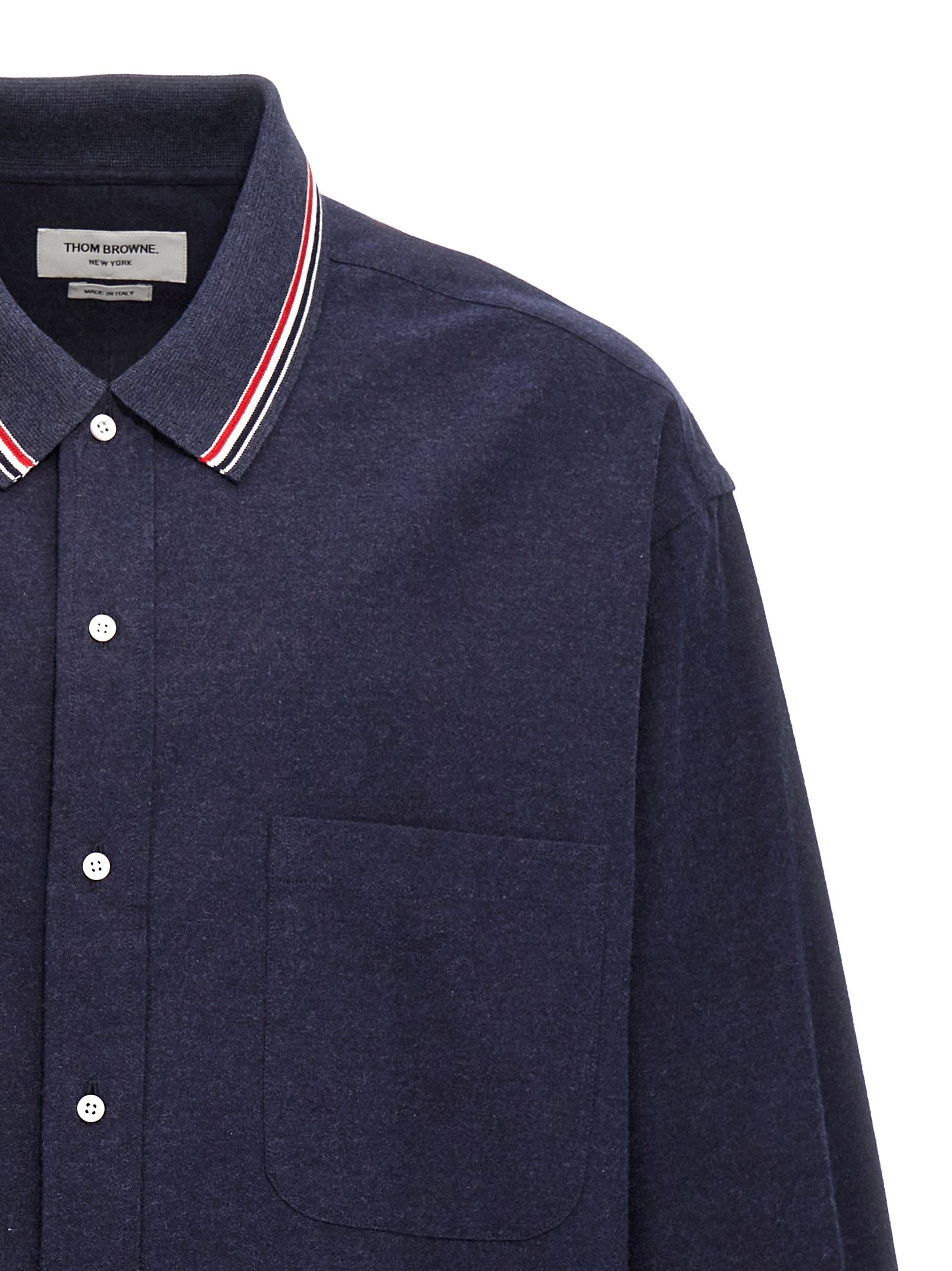 Cotton Men's Blouse - Thom Browne - Modalova