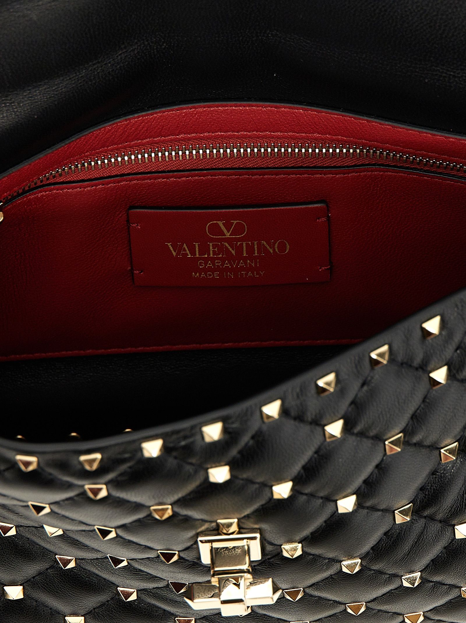 Lamb Leather Shoulder Women's Bag - Valentino Garavani - Modalova