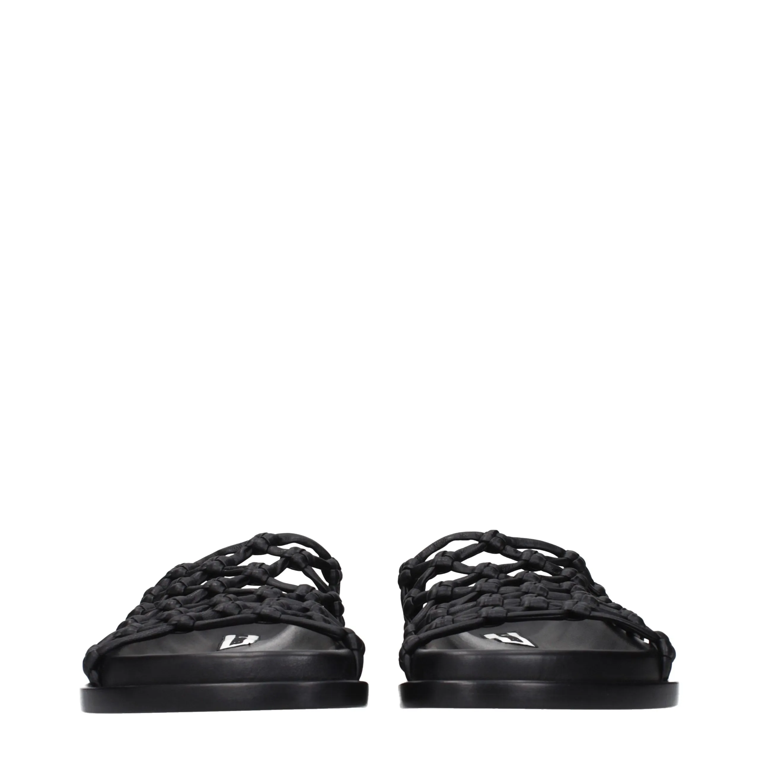 Leather Women's Slippers - Jil Sander - Modalova