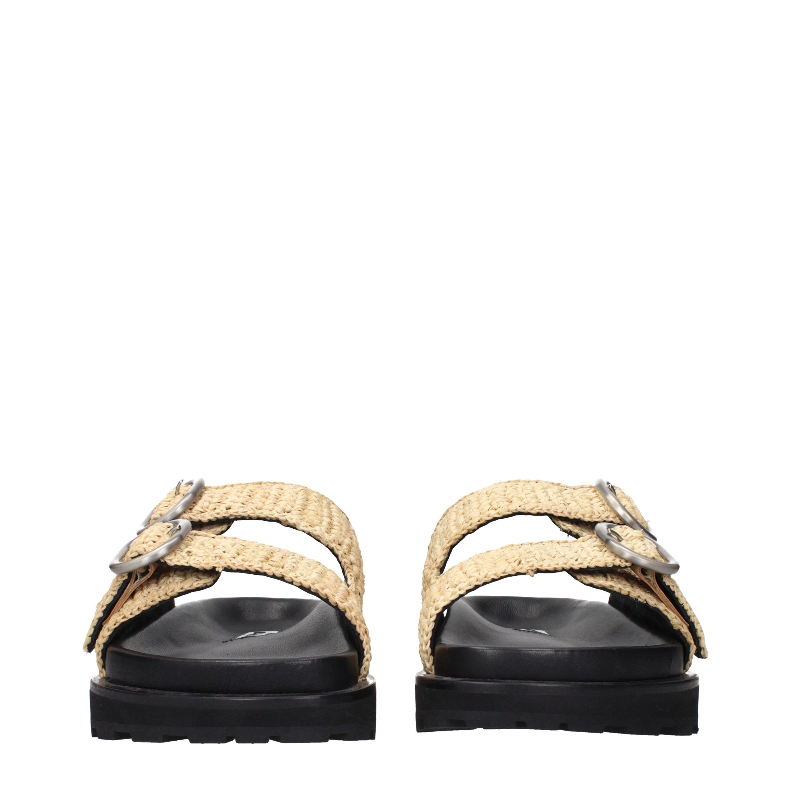 Raffia Women's Slippers - Jil Sander - Modalova
