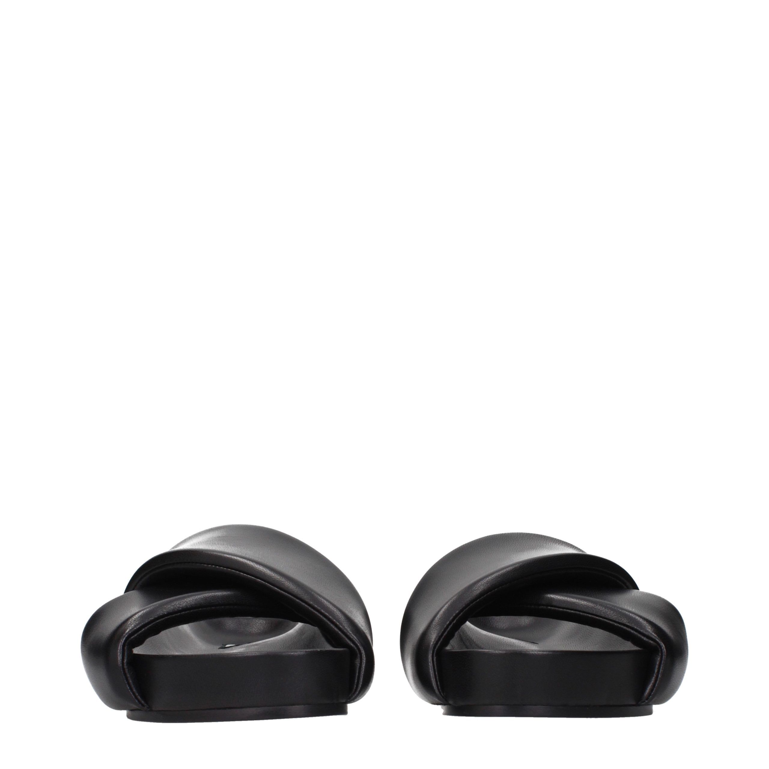 Leather Men's Slippers - Jil Sander - Modalova