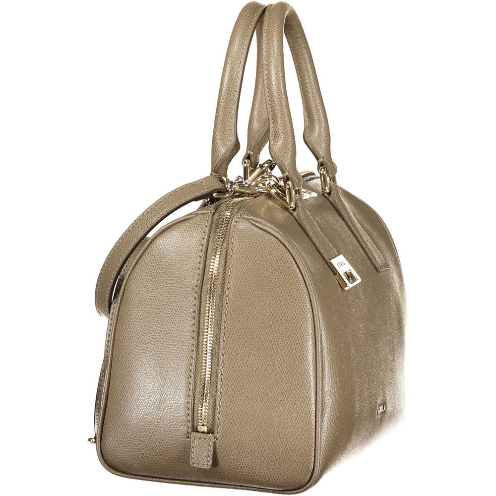 Furla Green Leather Women's Handbag - Furla - Modalova