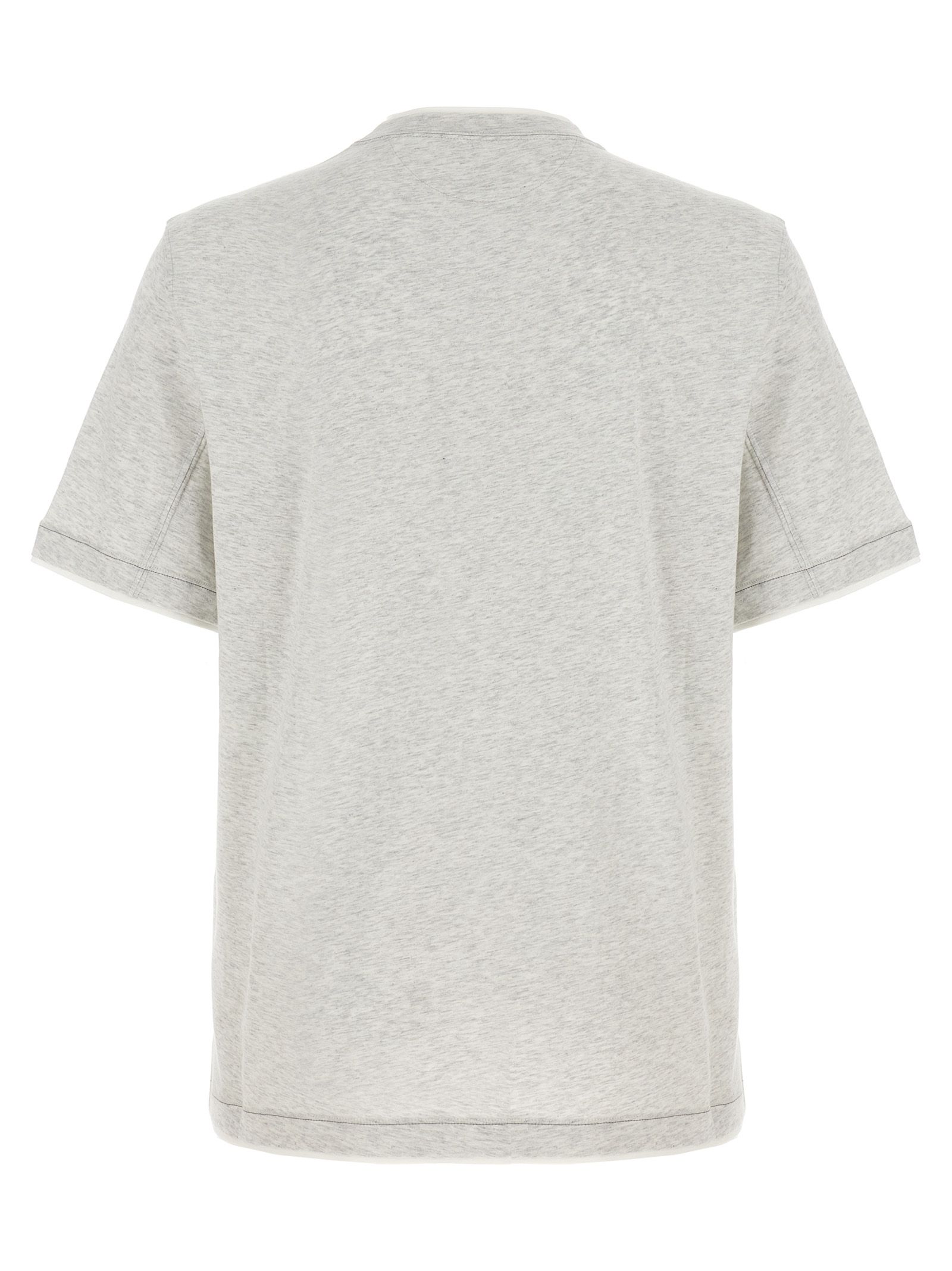 Cotton Men's T-Shirt - Brunello Cucinelli - Modalova