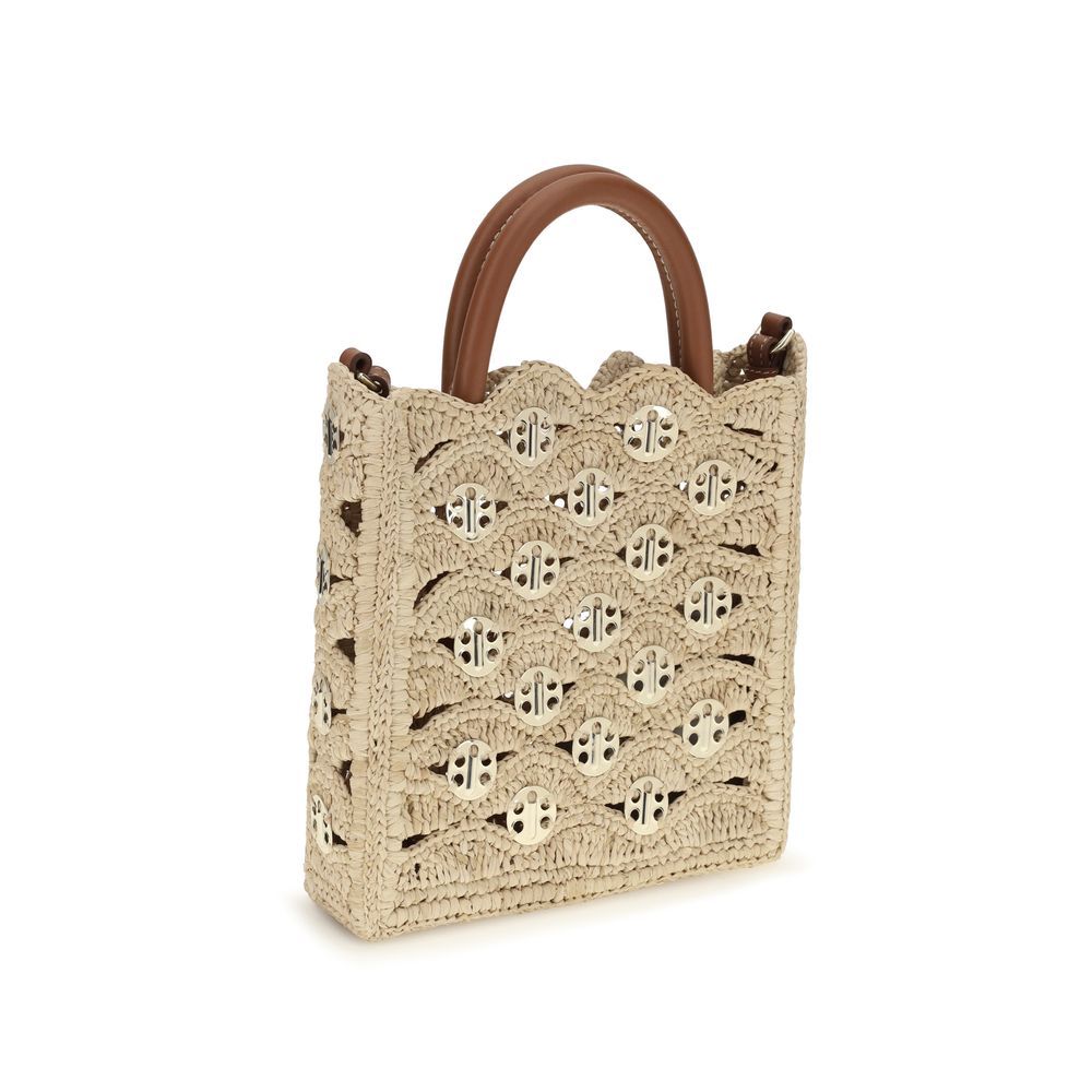 Raffia Shoulder Women's Bag - Rabanne - Modalova
