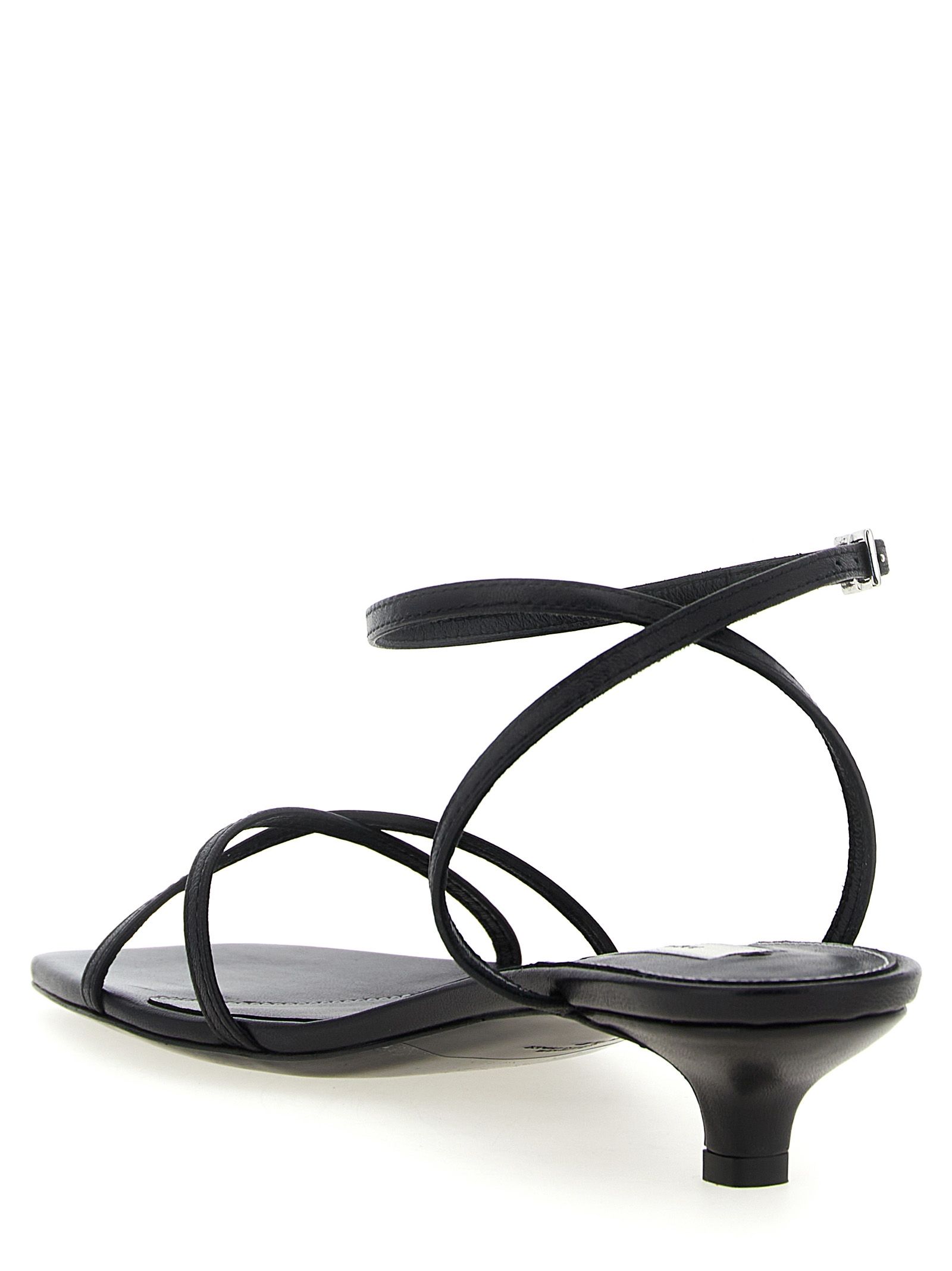 Leather Mid Heel Women's Pumps - TOTEME - Modalova